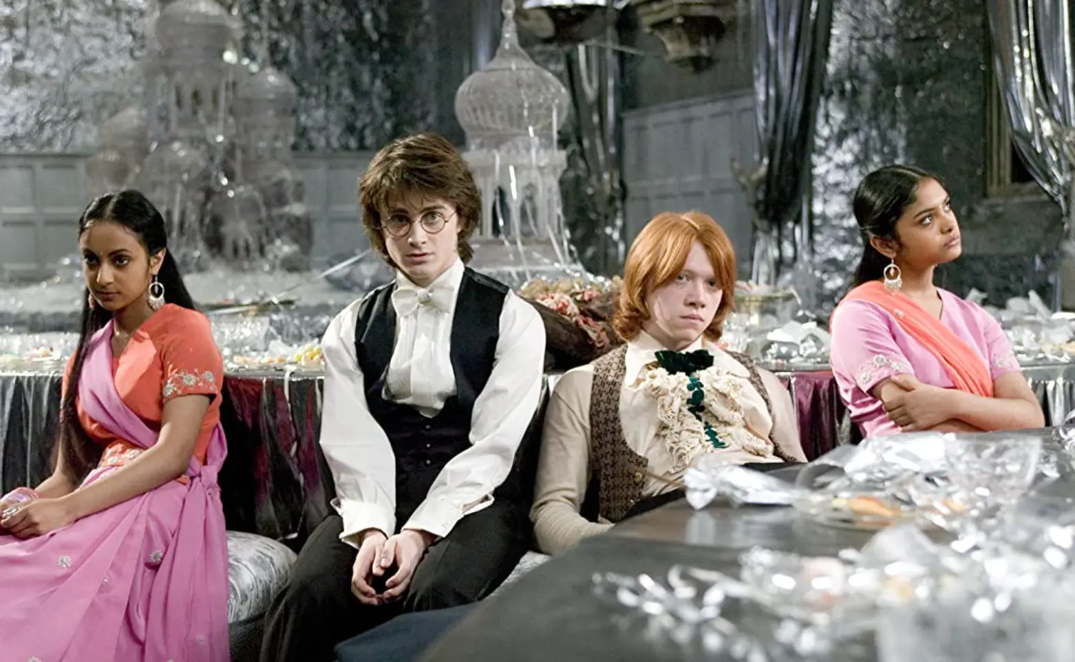 Afshan Azad played Padma when Ron took her to the Yule ball.