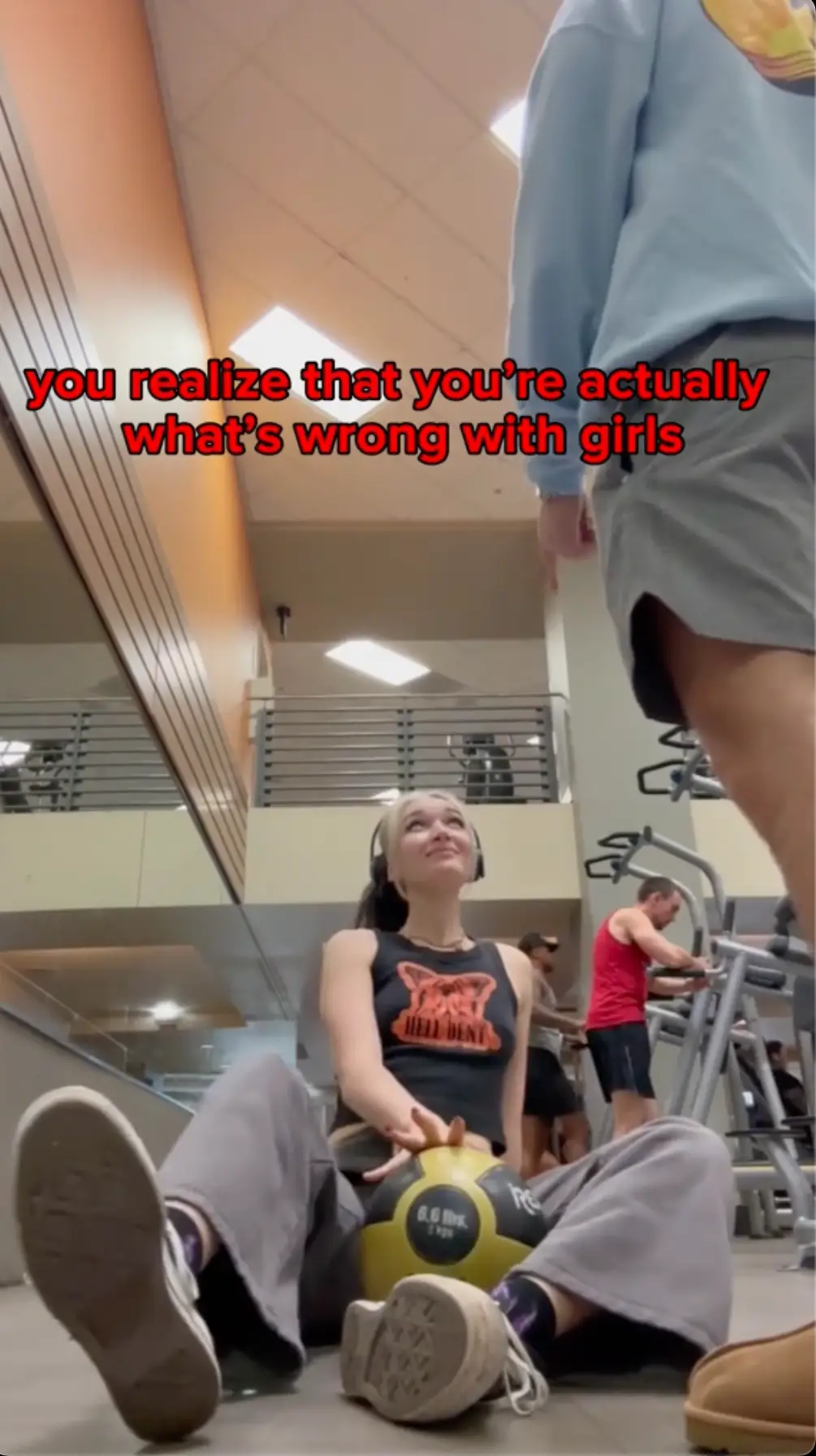 Many people called out the man's behavior. (TikTok/@yourfavouritedaughter)