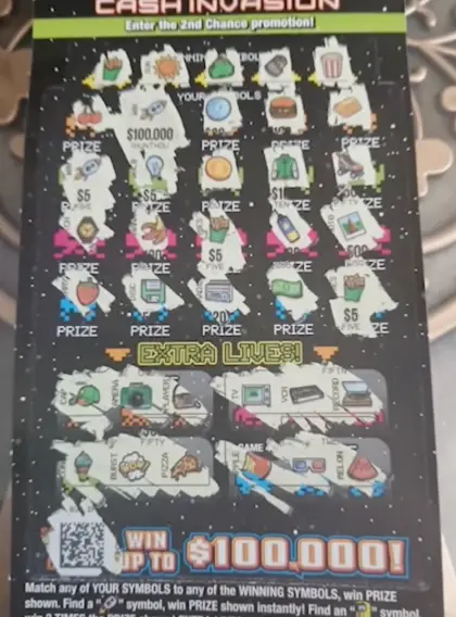 Mike Fields bought four scratch cards, and thought he won big on one (Fox59 News)