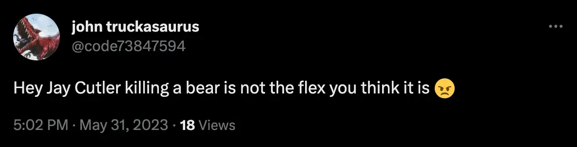 Cutler has been called out online.