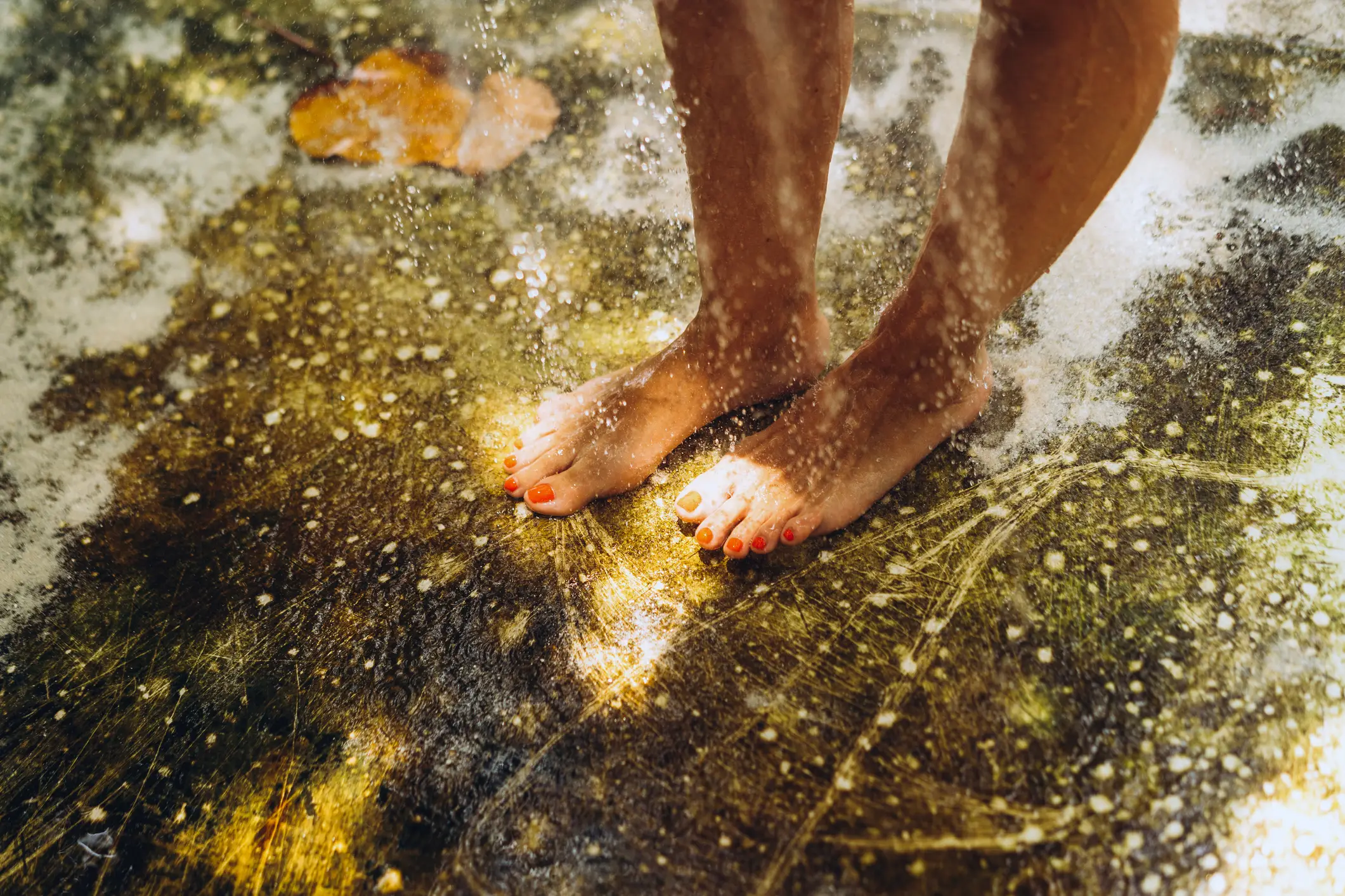 Humans can contract the infection through an open wound in coastal water (Getty Images)