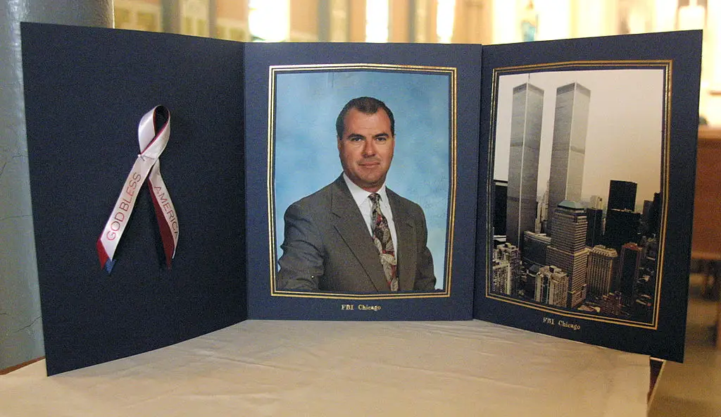 A memorial was held for the former FBI agent John O'Neill who died a hero (Tim Boyle/Getty Images)