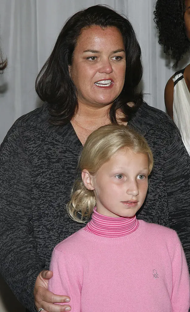 Rosie O'Donnell and her daughter Chelsea, pictured back in 2006 (M. Von Holden/Getty Images)