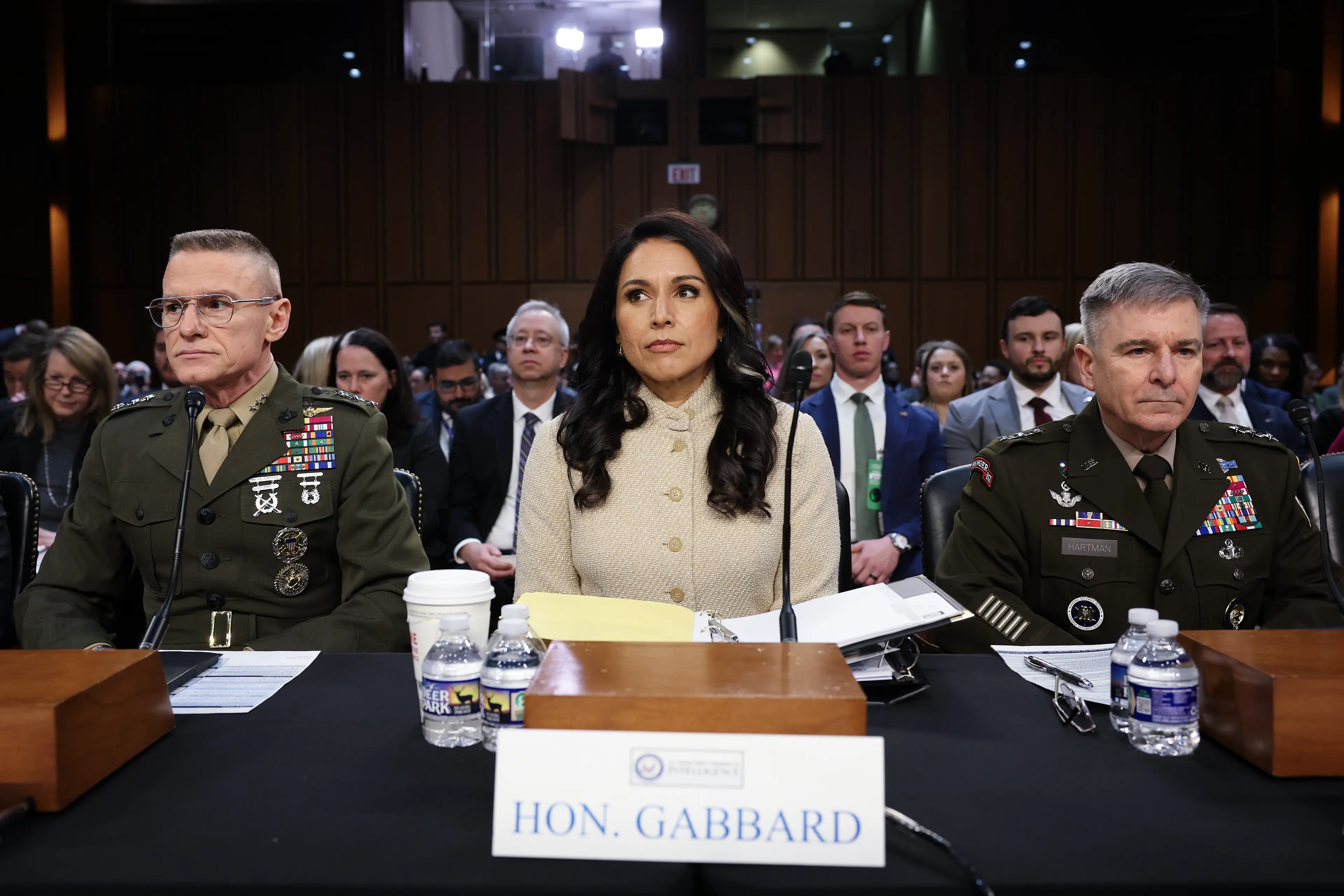 Tulsi Gabbard was a prominent Democrat but switched sides when she left office (Win McNamee/Getty Images)