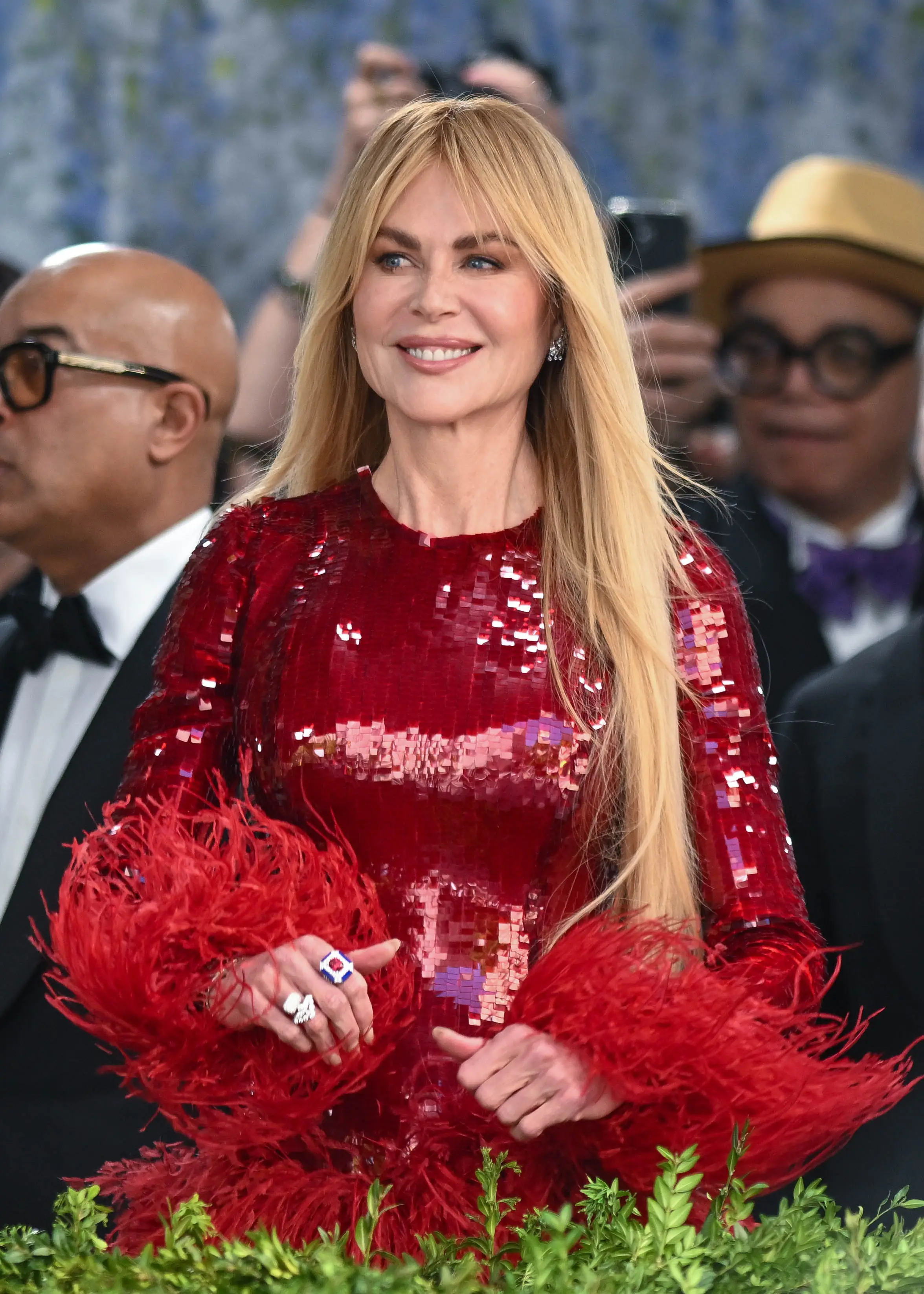 The actress, 59, has been linked to Michael Reinstein (NDZ/Star Max/GC Images)