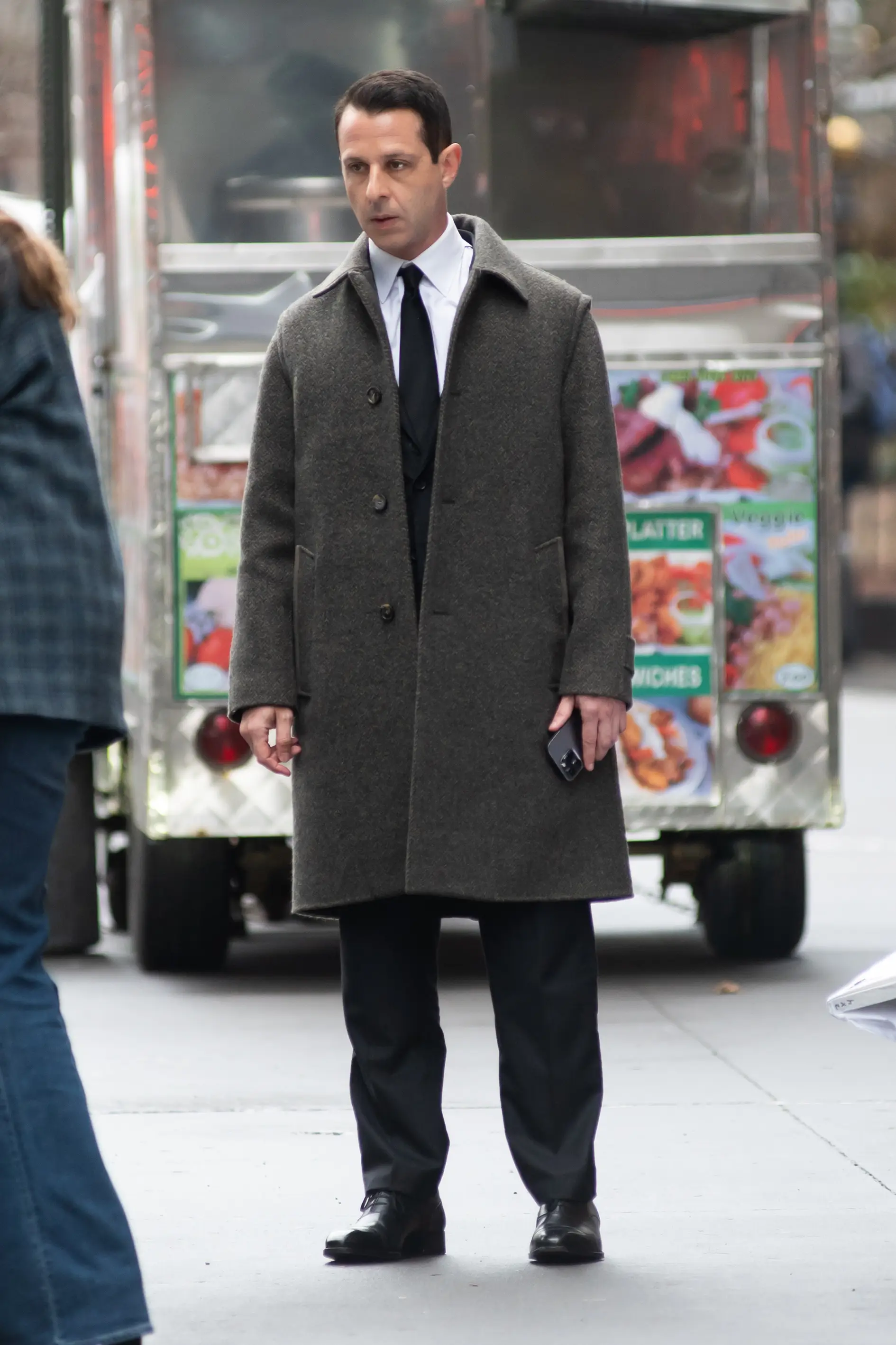Strong on the set of Succession in New York (MEGA / GC Images)