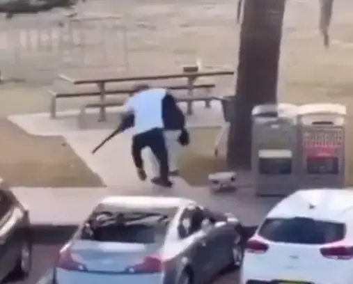 Ahmed was hailed a hero after wrestling the gun from an active shooter during the attack. (X)