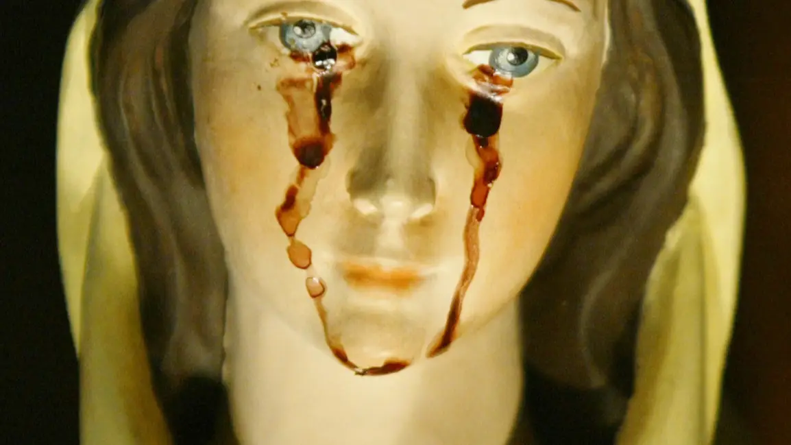 Chilling 'truth' about the Virgin Mary that 'weeps tears of blood' finally revealed