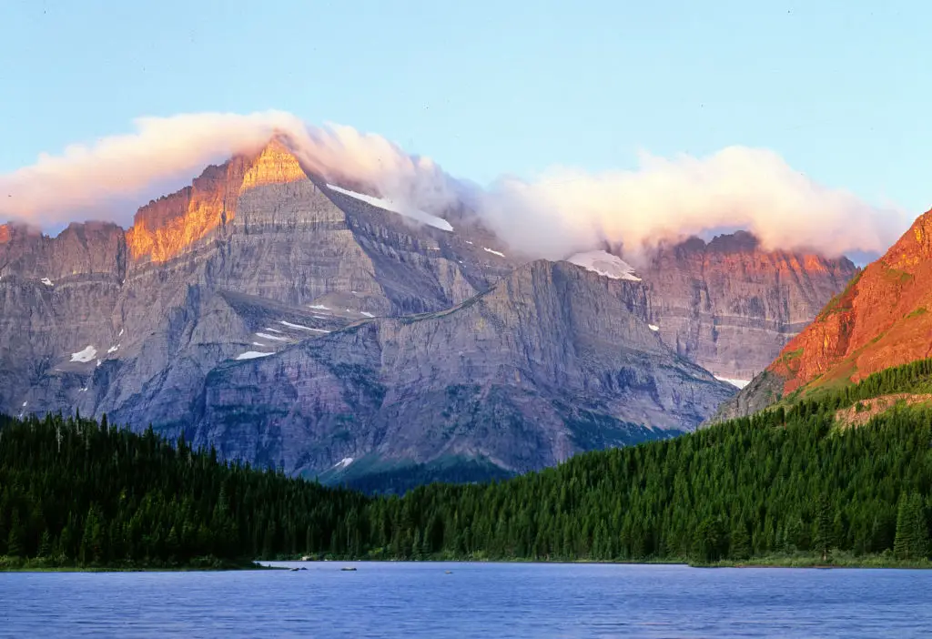 The AI Overview says Gore suggested glaciers in Glacier National Park would disappear within a decade or so, but they have retreated rather than vanished. (Photo by Buddy Mays/Getty Images).
