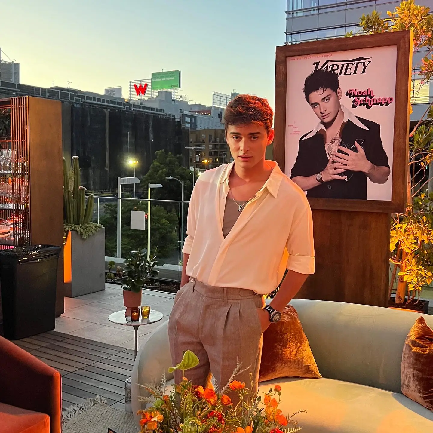 Noah Schnapp was reportedly kicked out of an NYC nightclub. (noahschnapp/Instagram)