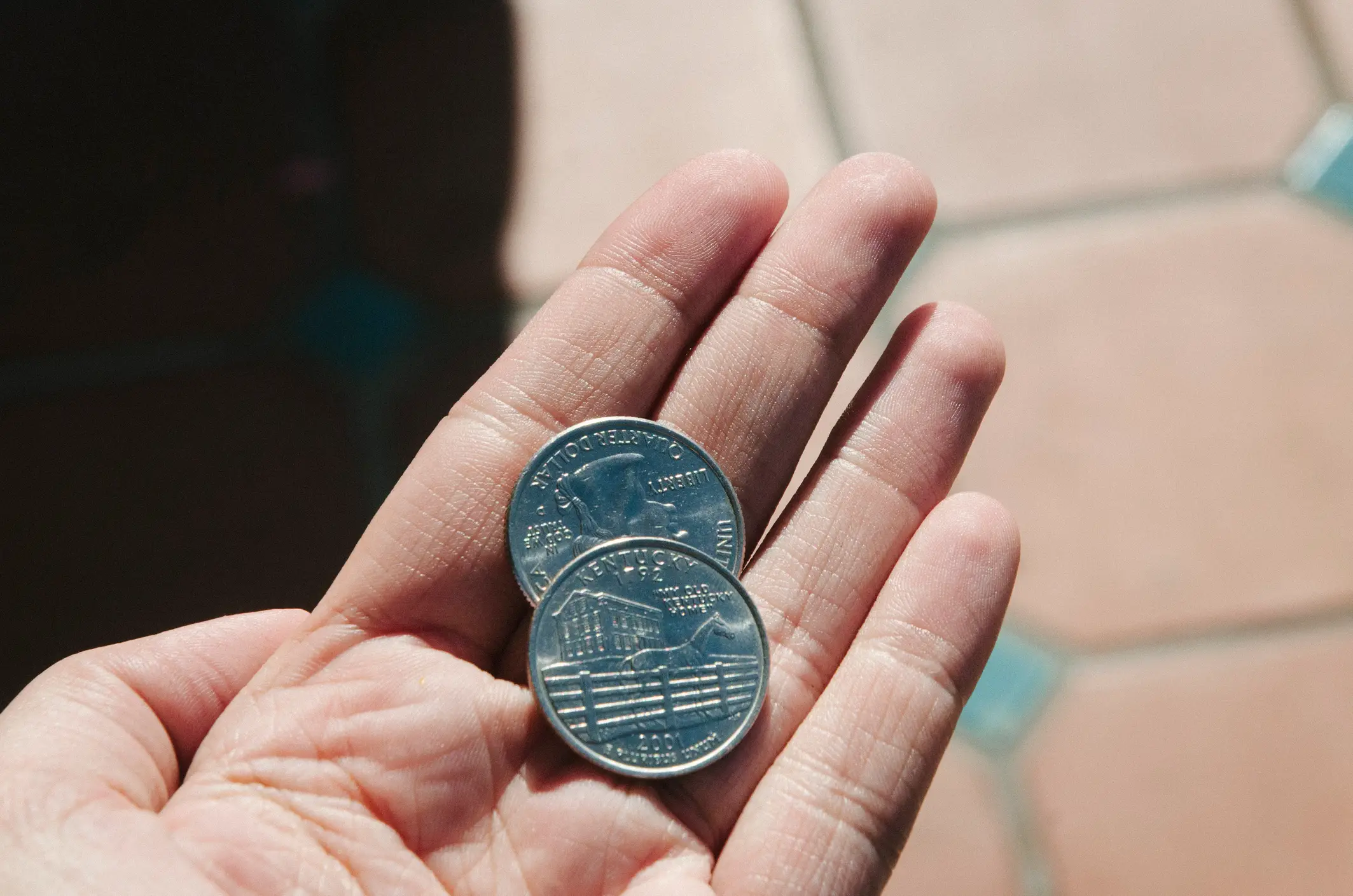 Lunch for two quarters isn't bad at all (Naomi Rahim/Getty Images)