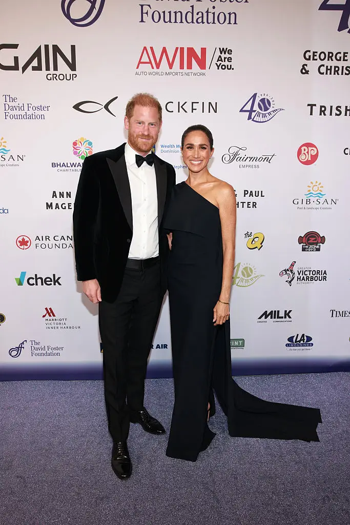Harry and Megan Markle returned to the U.K. in September. (Photo by Vito Amati/The David Foster Foundation via Getty Images)