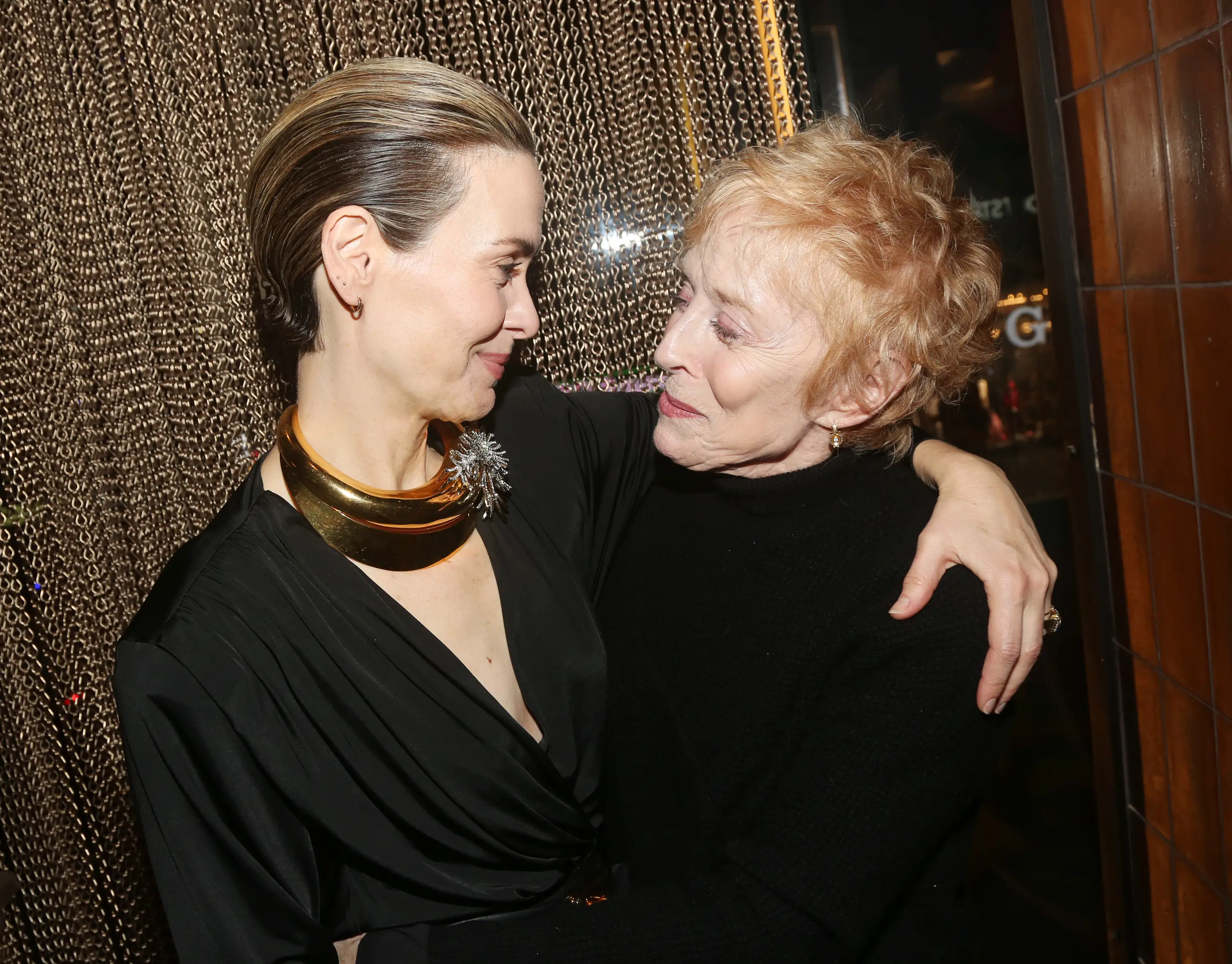Sarah Paulson and Holland Taylor publicly confirmed their relationship in 2015. (Bruce Glikas/WireImage) 
