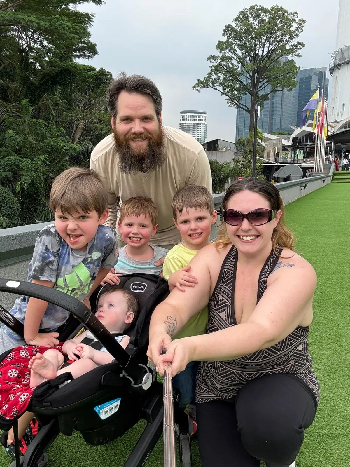 The cost of living was a major catalyst in the family's decision (Rachel Edwards / SWNS)