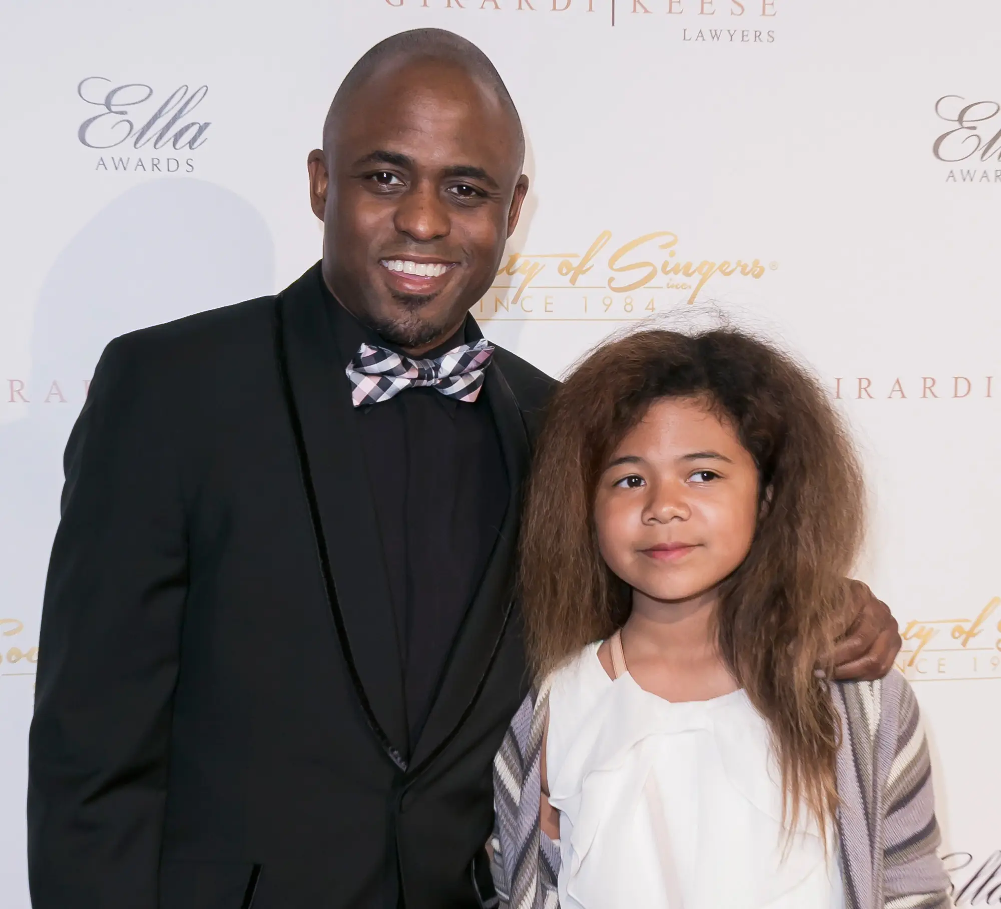 Wayne Brady with daughter Maile Brady in 2014 (Rodrigo Vaz/FilmMagic)