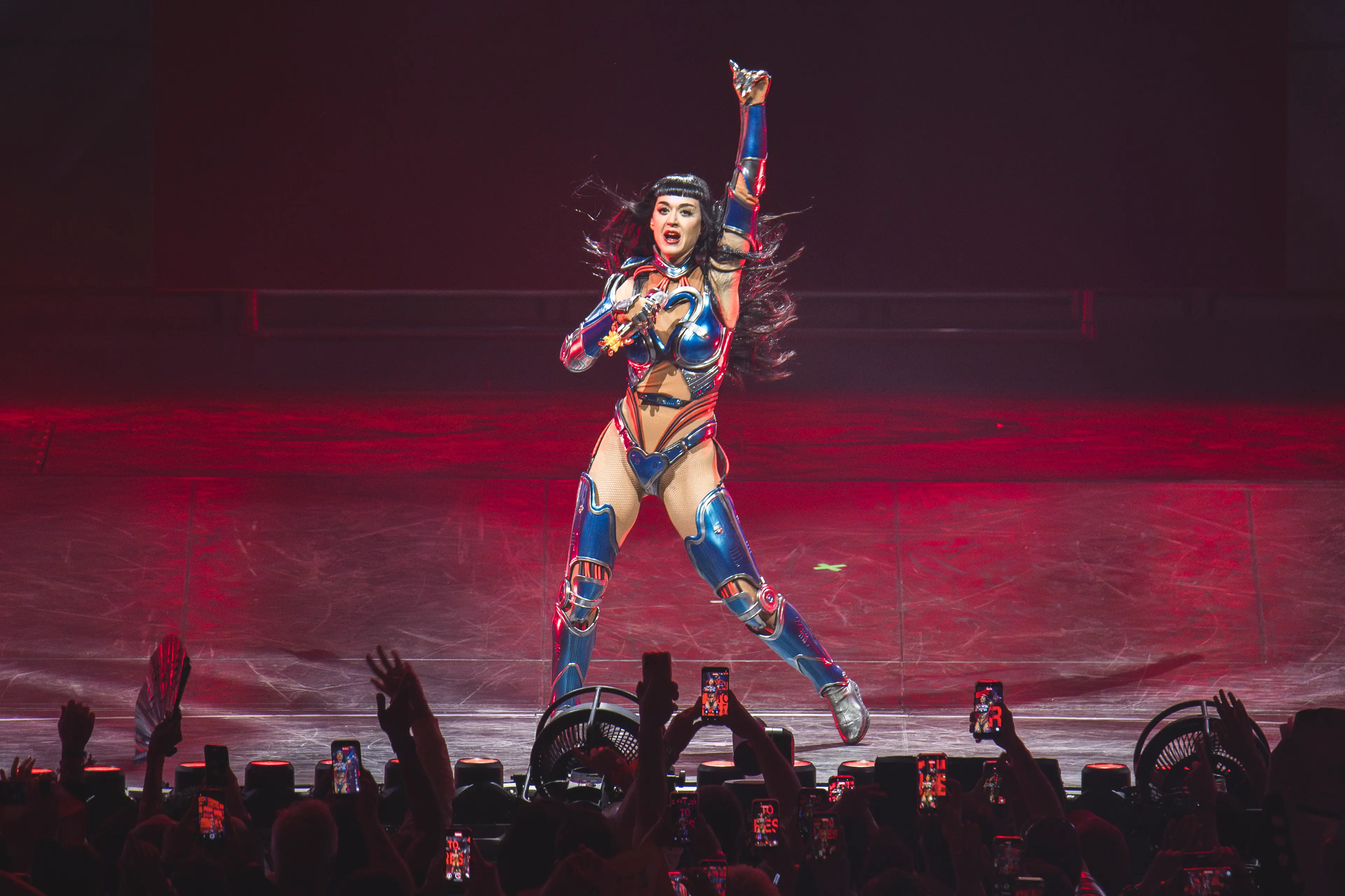 Katy Perry is reported to have made over $130 million from her recent tour (Xavi Torrent/Redferns)