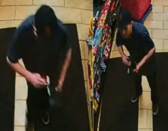 James Agnew was reportedly caught on CCTV using O'Neill's card (Lakewood Police Department)