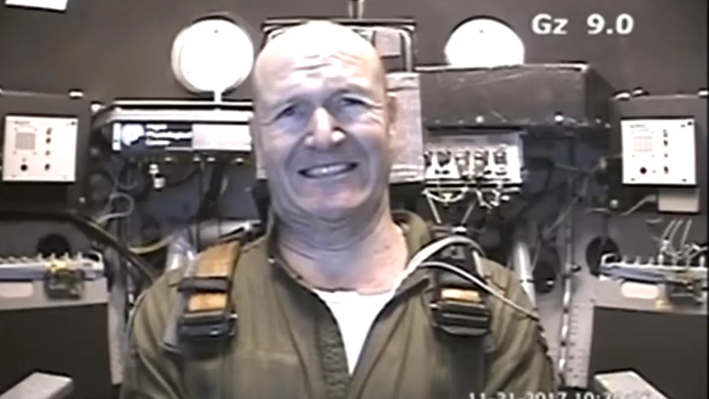 People are impressed by the pilot being able to withstand the staggering G-force.