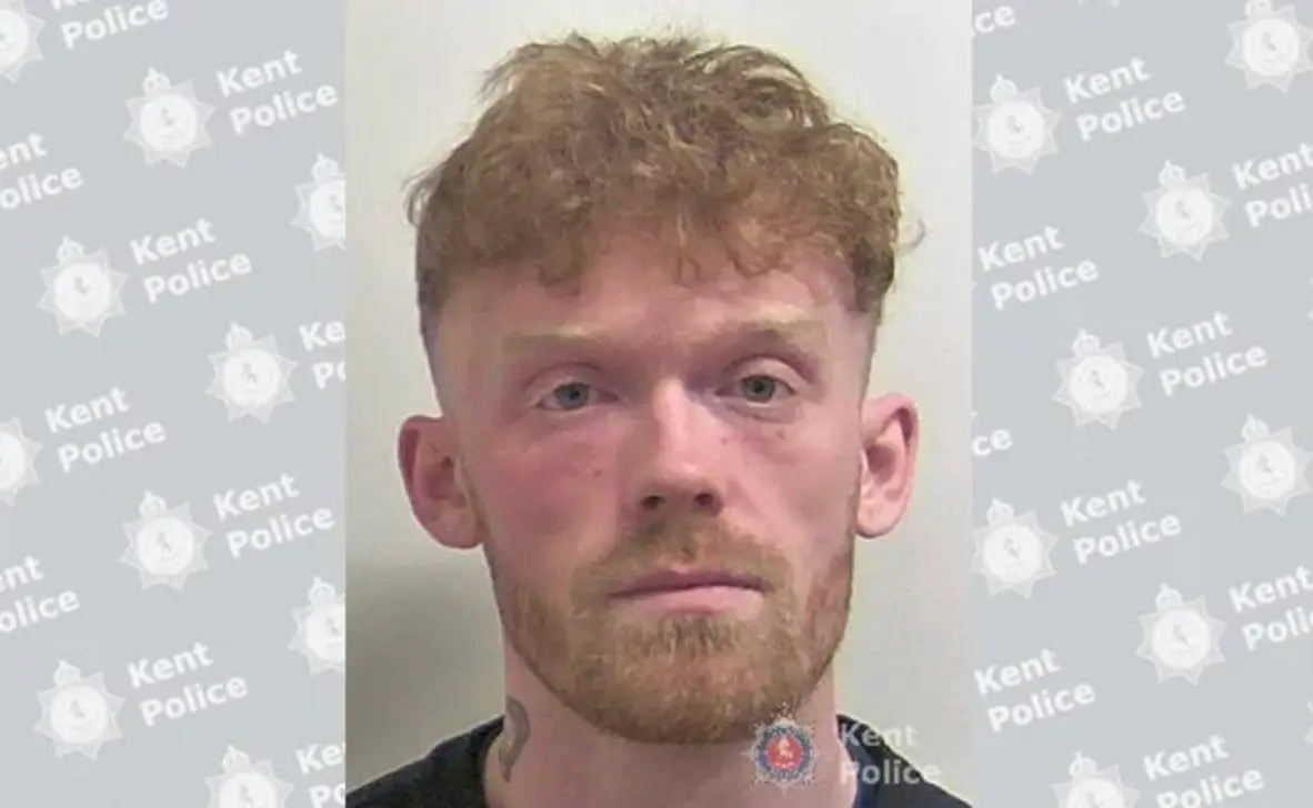 Jack Young-Larter has been sentenced to more than 3 years behind bars (Kent Police)