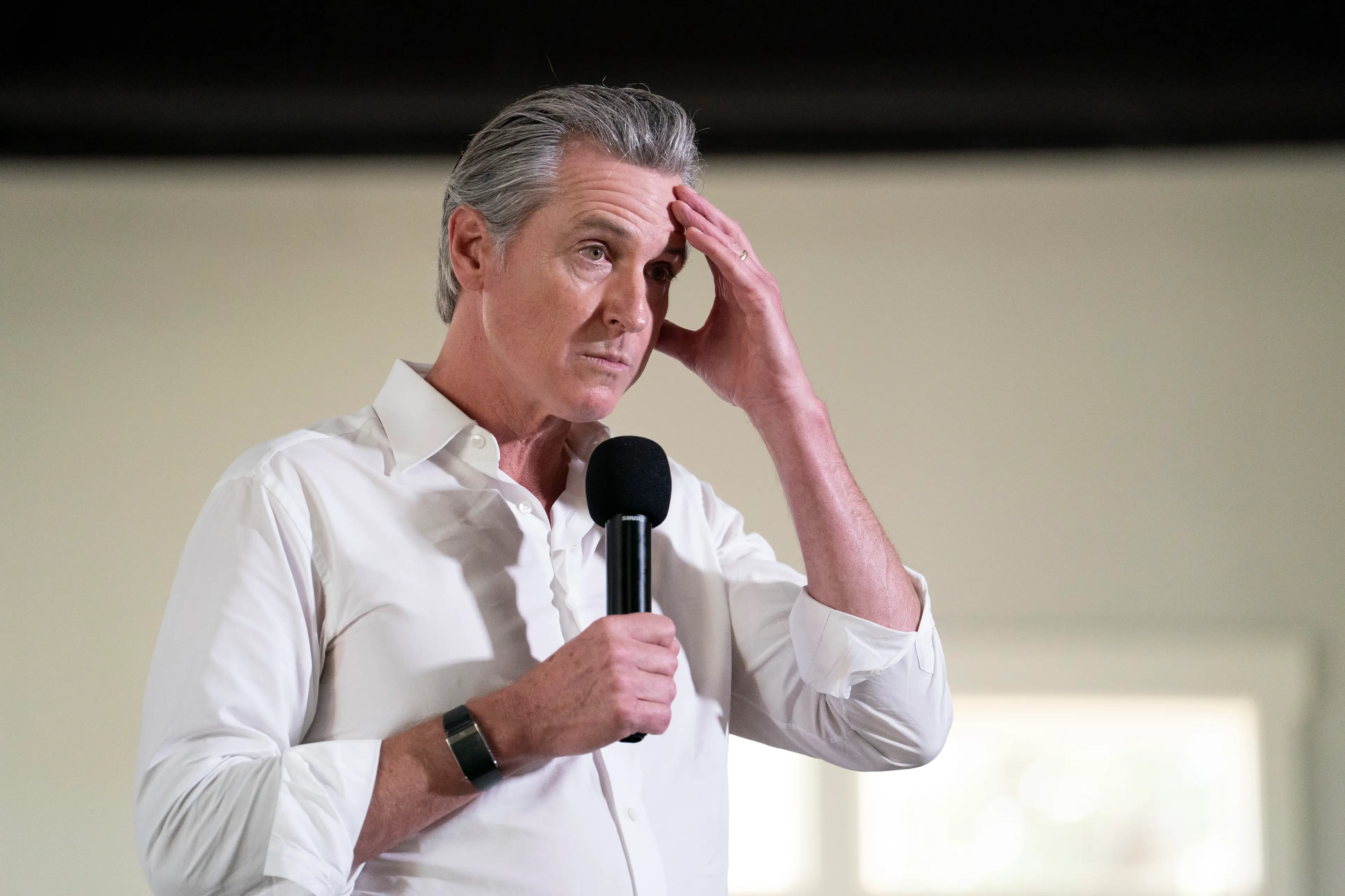 Gavin Newsom has declared a state of emergency in California (Sean Rayford/Getty Images)