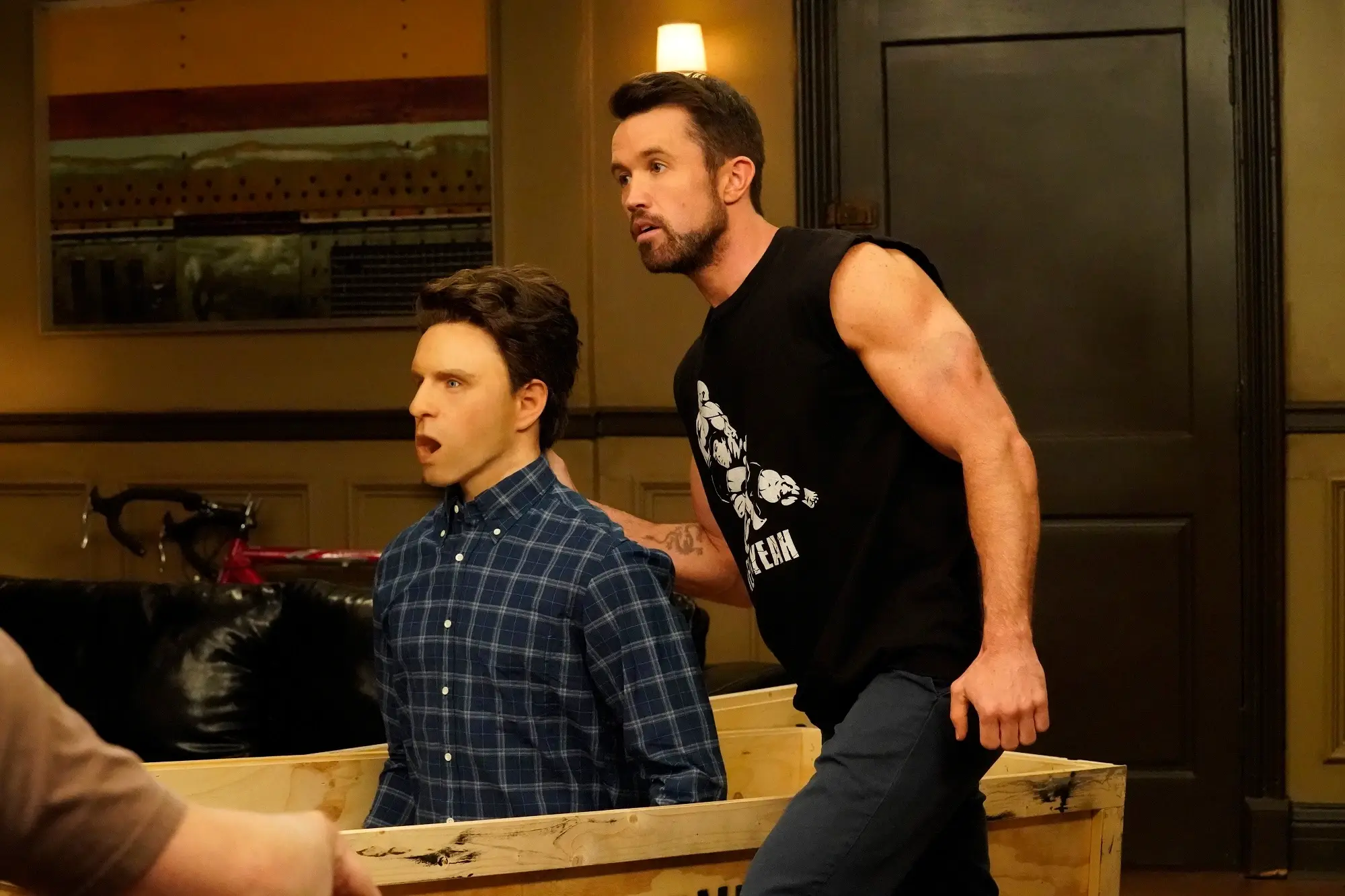 McElhenney wants to get Reynolds on It's Always Sunny.