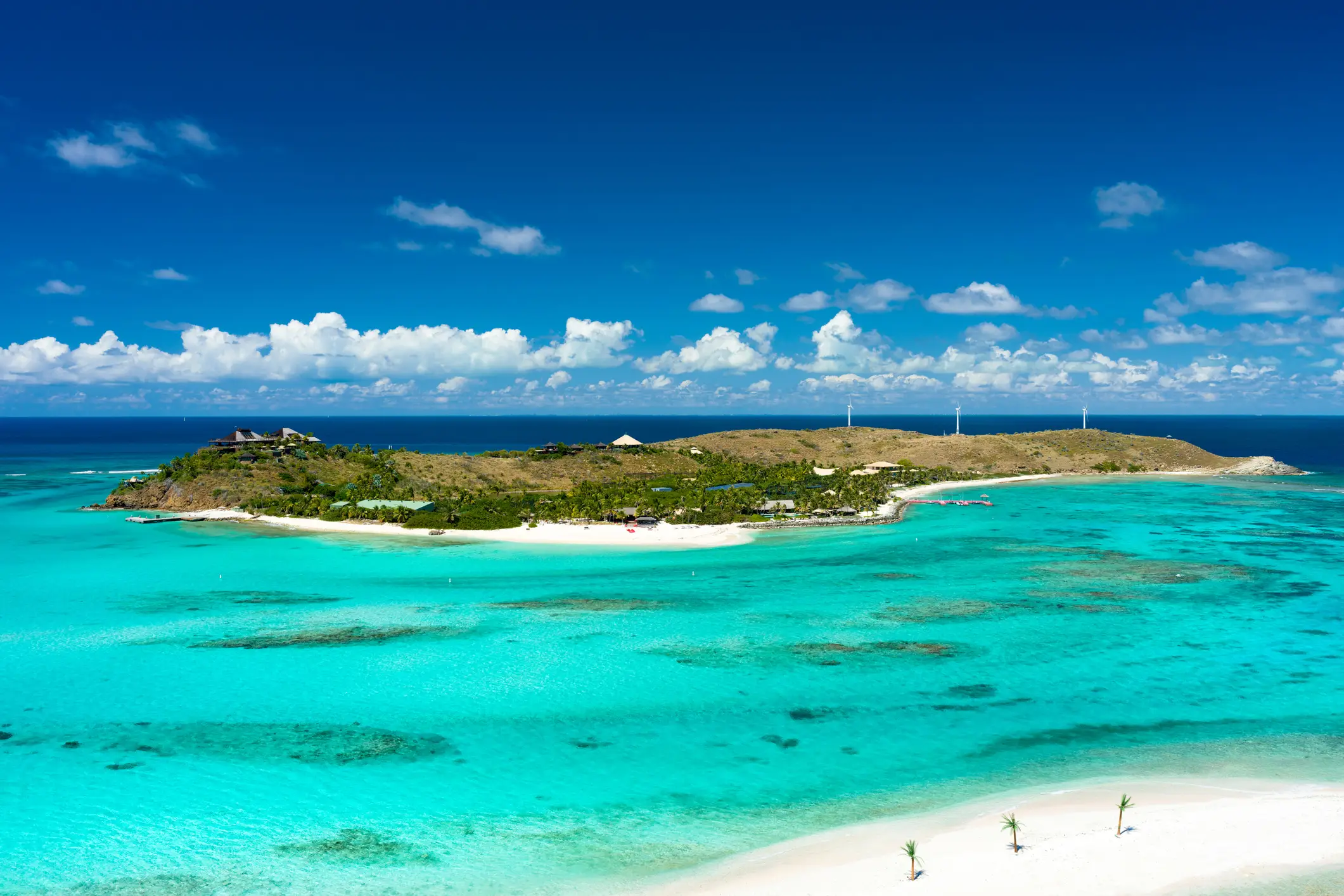 Necker Island is a whopping 74 acres (Getty Stock Images)