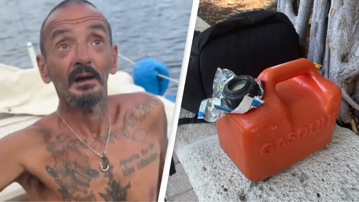 'Lieutenant Dan' allegedly tried to light a woman on fire