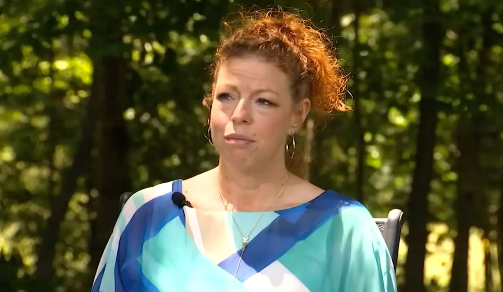 Raelyn Balfour accidentally left her son in a hot car all day. (NBC4 Washington)