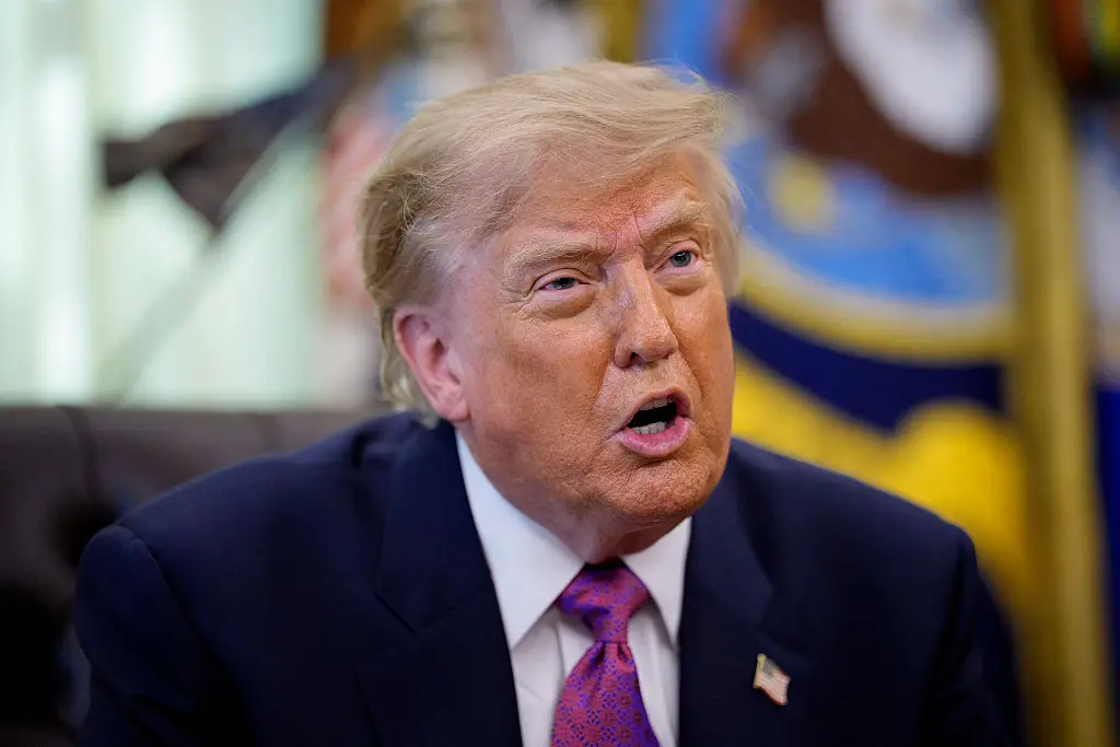 Trump is seemingly in no rush to find her replacement. (Andrew Harnik/Getty Images)