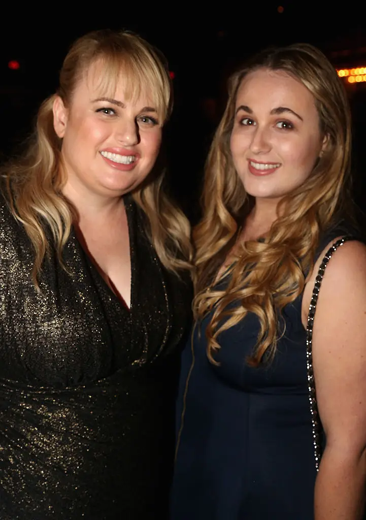 Rebel Wilson pictured with her sister Annachi Wilson, back in 2016 (Bruce Glikas/Bruce Glikas/FilmMagic)