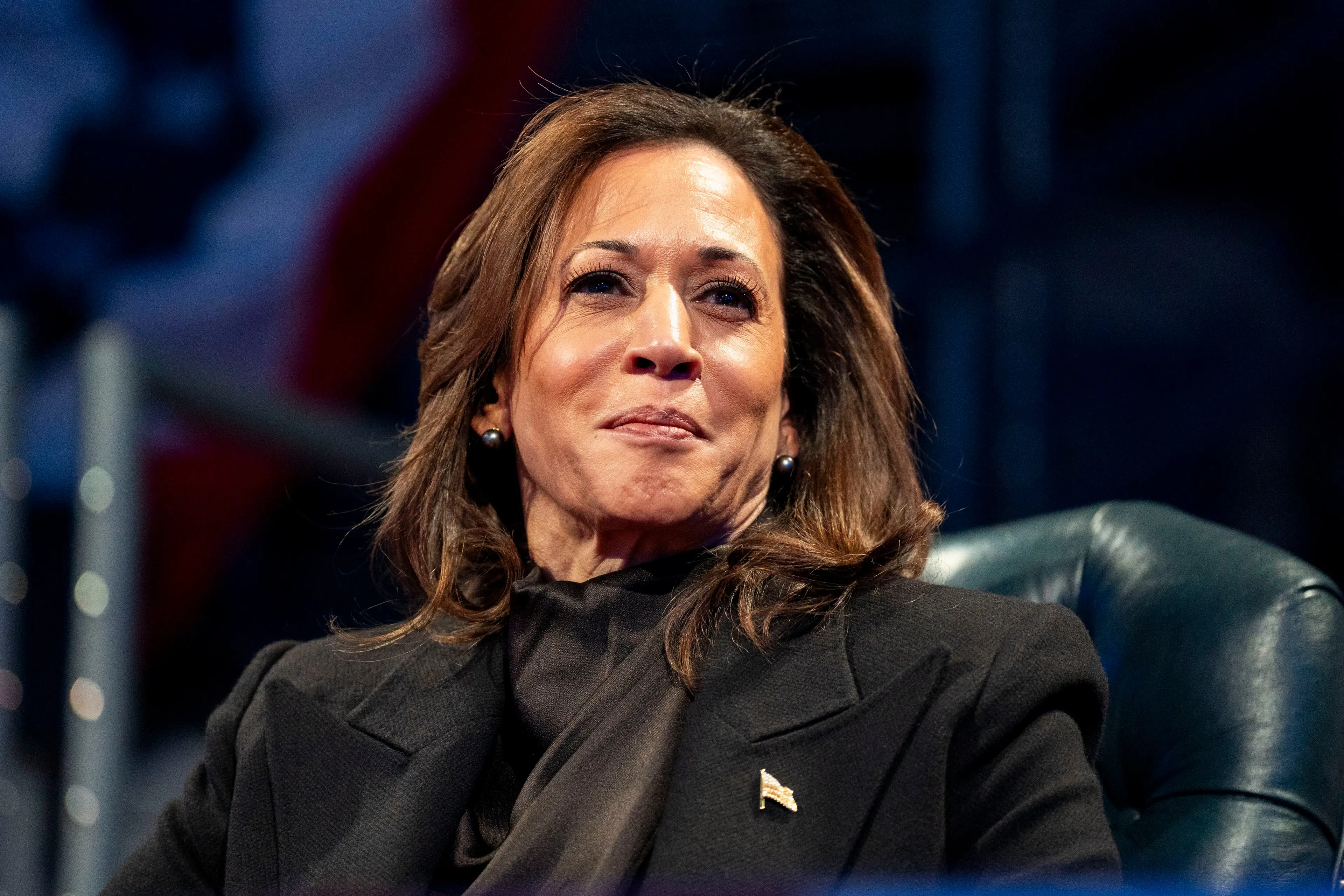 Harris was said to have been 'completely shocked' by the result (Bonnie Cash/UPI/Bloomberg via Getty Images)