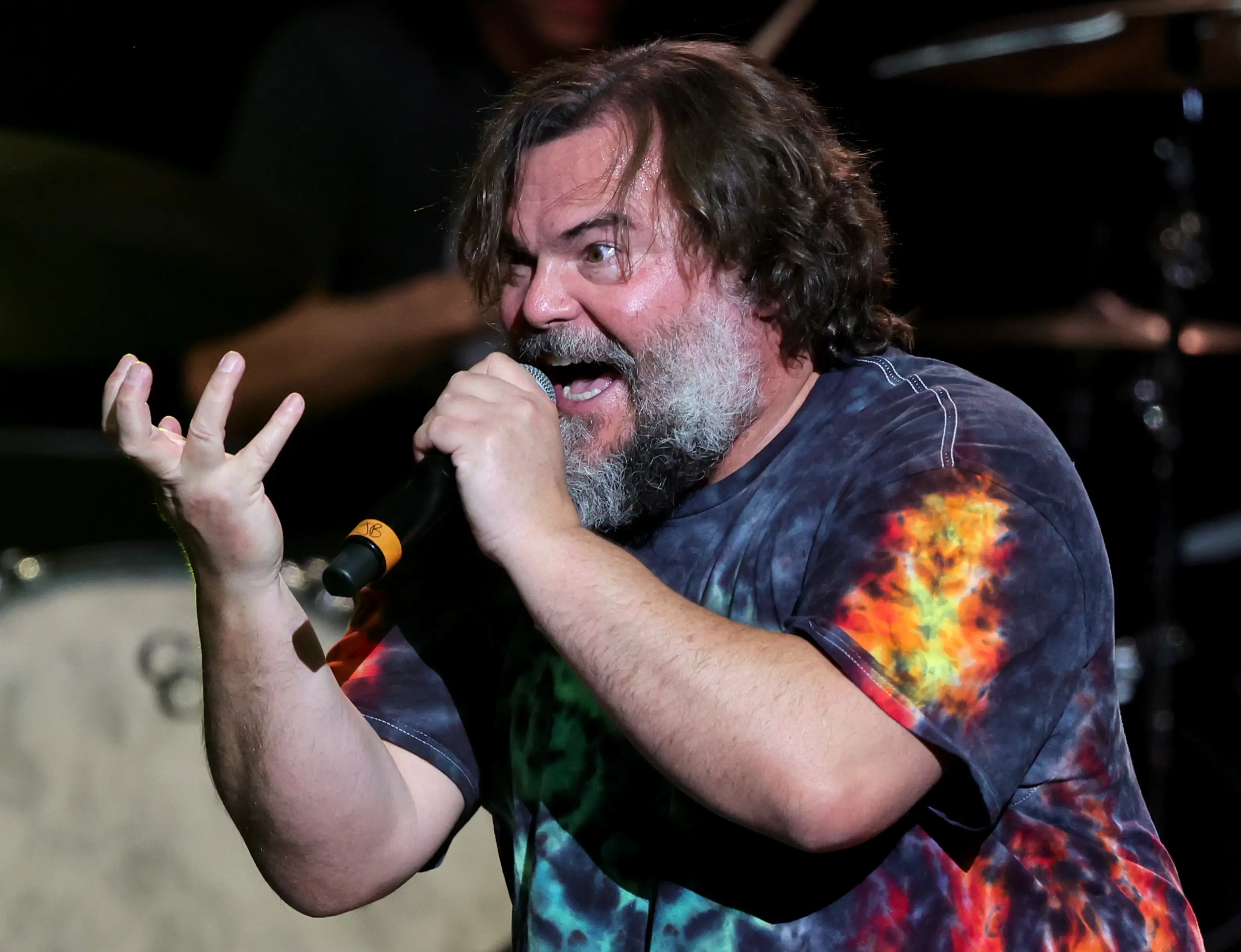 Jack Black claimed he was 'blindsided' by his bandmate's comment (Ethan Miller/Getty Images) 