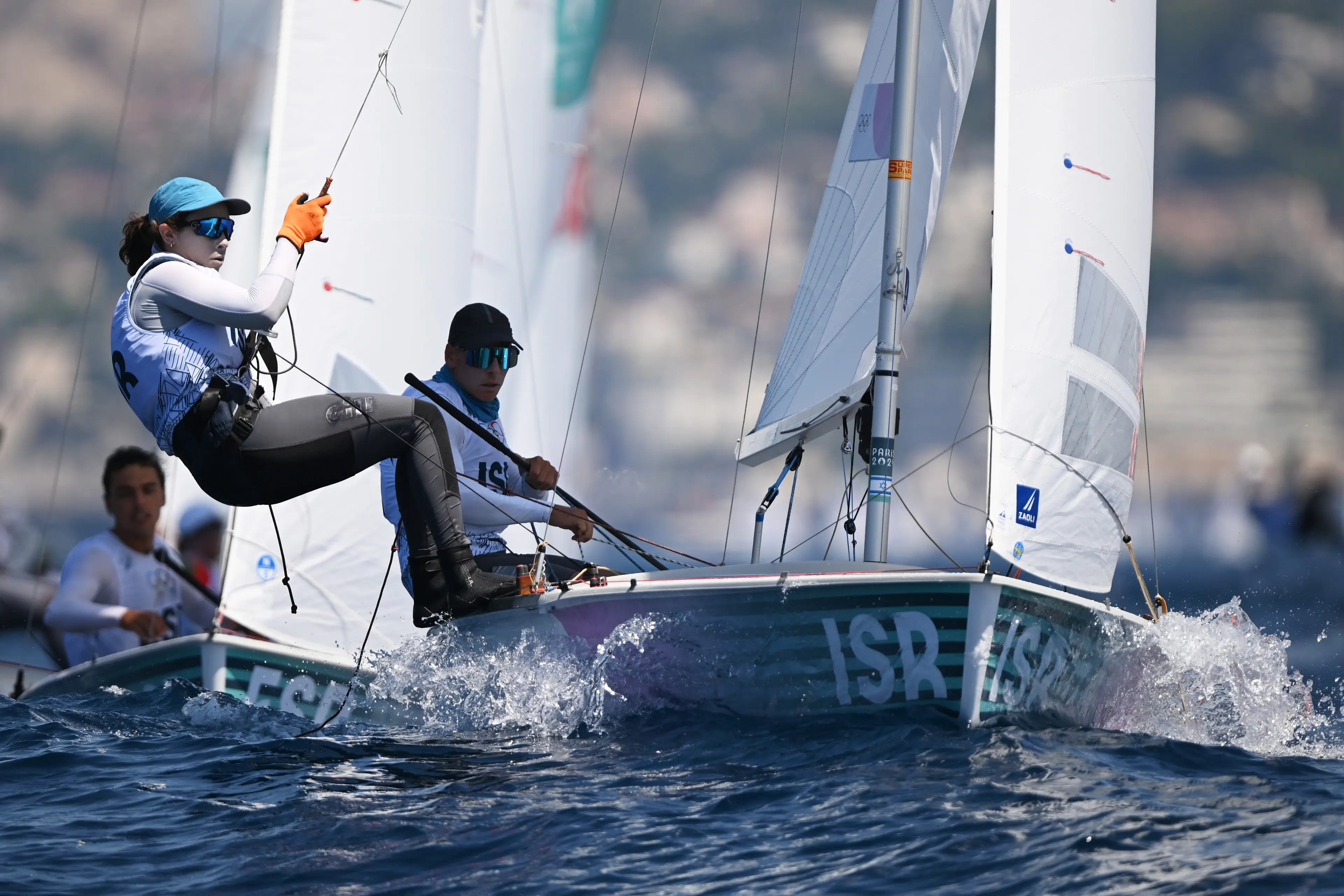 The sailing events at the Olympics have captivated viewers. (Clive Mason/Getty Images)