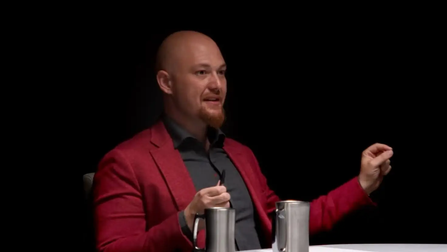 Amjad Masad has ruffled some feathers with his divisive comments (Diary Of A CEO/YouTube)