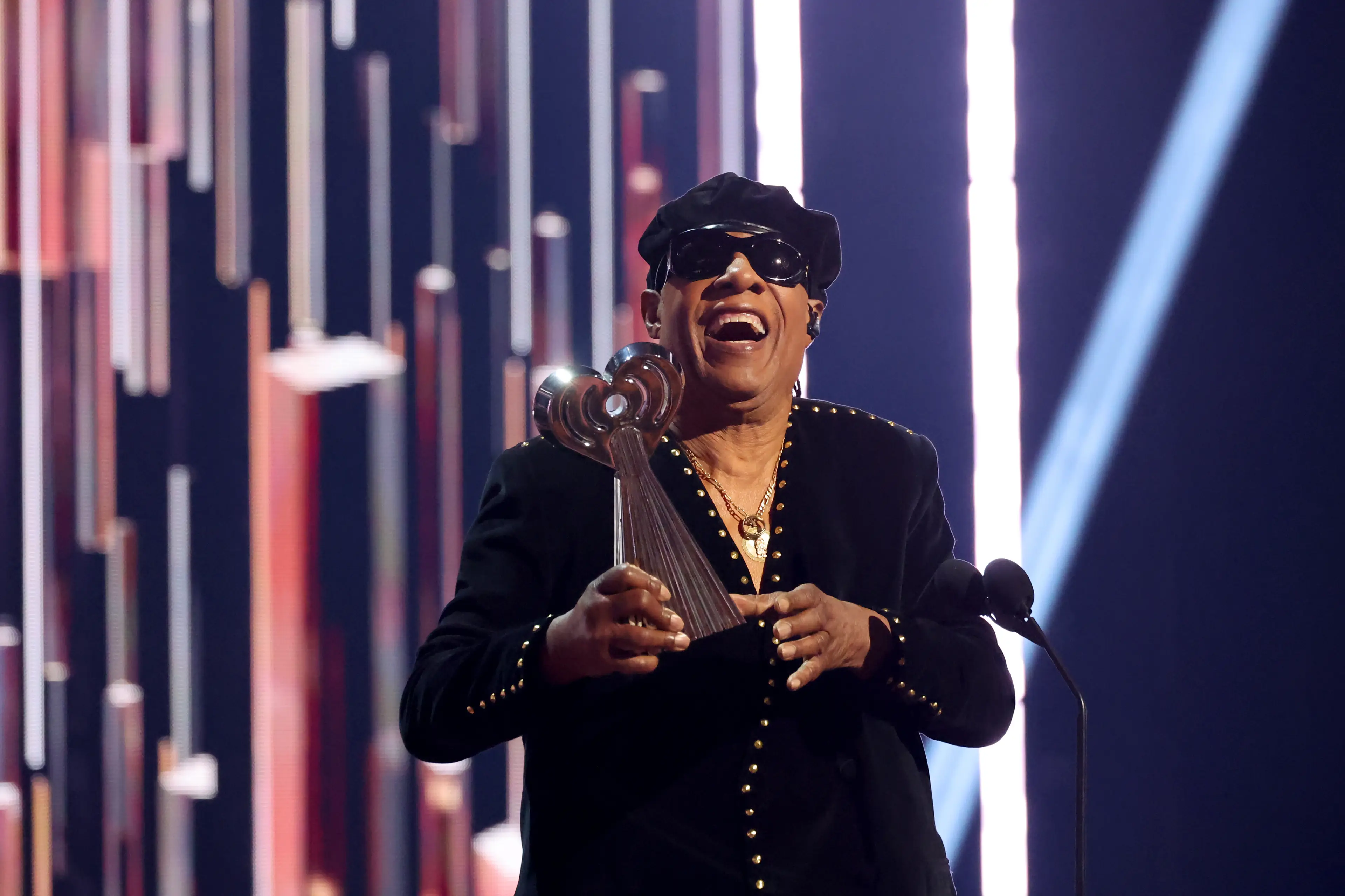 Stevie Wonder is a 'friend of Apple' (Amy Sussman/Getty Images)