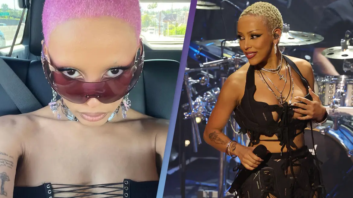 Instagram / @dojacat / Kevin Mazur/Getty Images for TIME