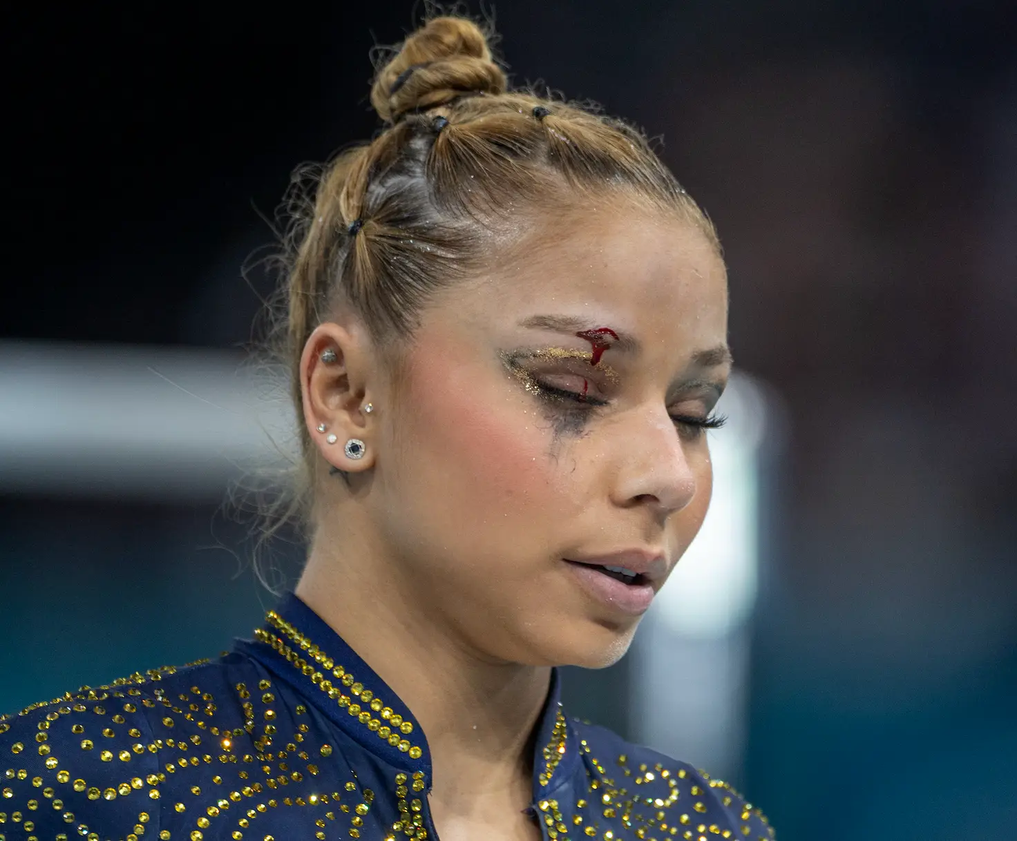 Saraiva became disorientated when she fell. (Tim Clayton/Corbis via Getty Images)