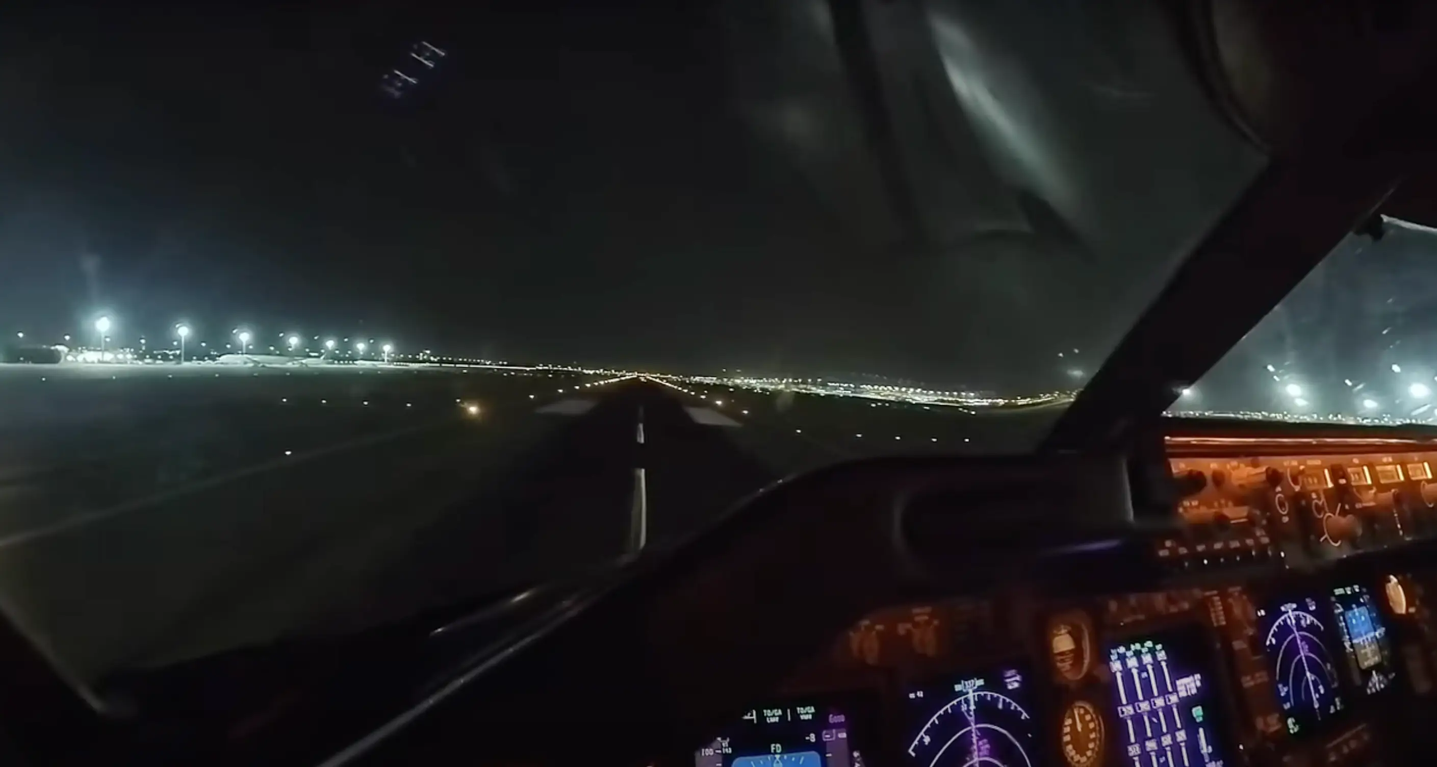 The pilots were intercepted by mystery 'UFOS'. (YouTube/Captain Ruud Van Pangemanan)