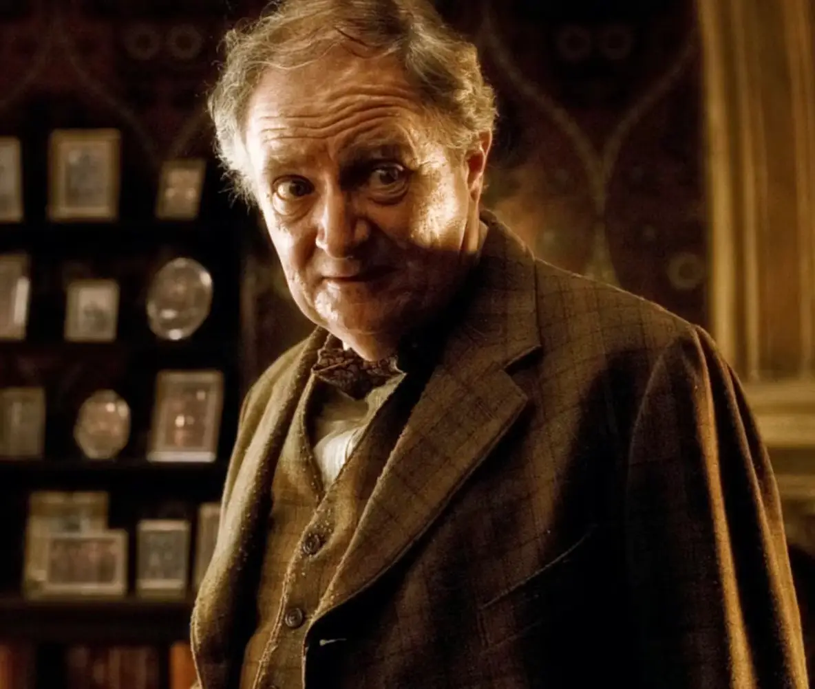 Jim Broadbent played Professor Slughorn in the films.