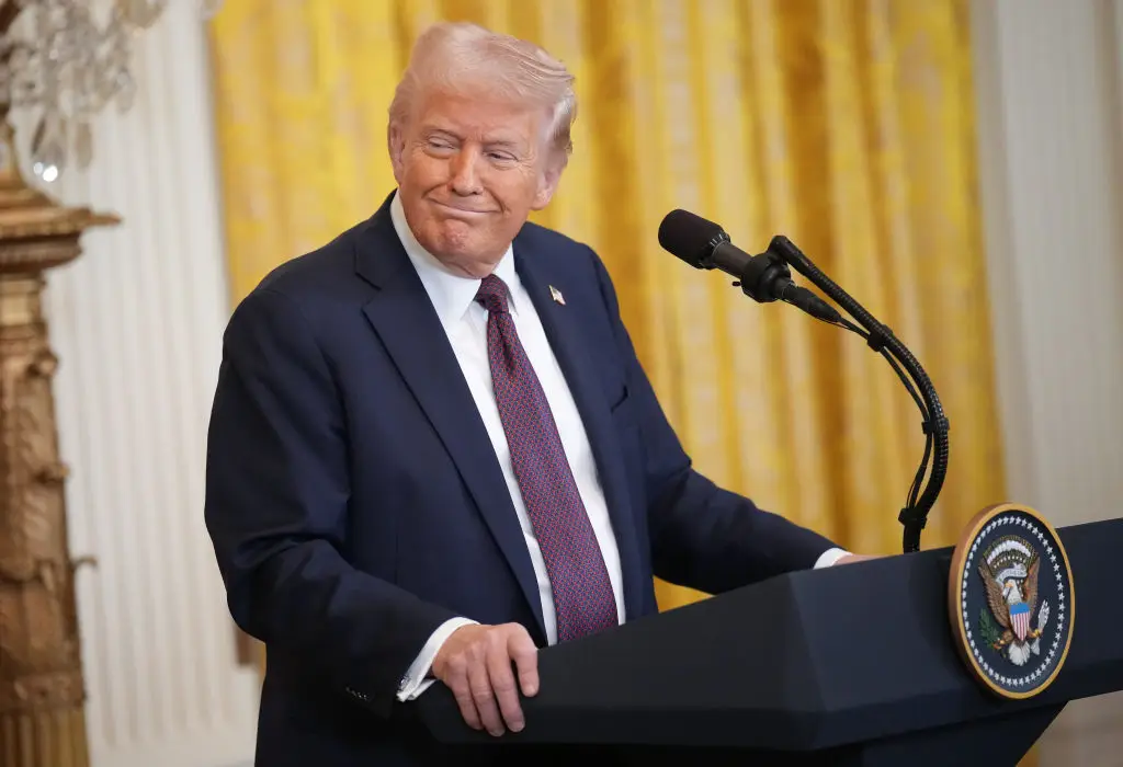 The White House has defended Trump's most recent ratings. (Andrew Harnik/Getty Images)
