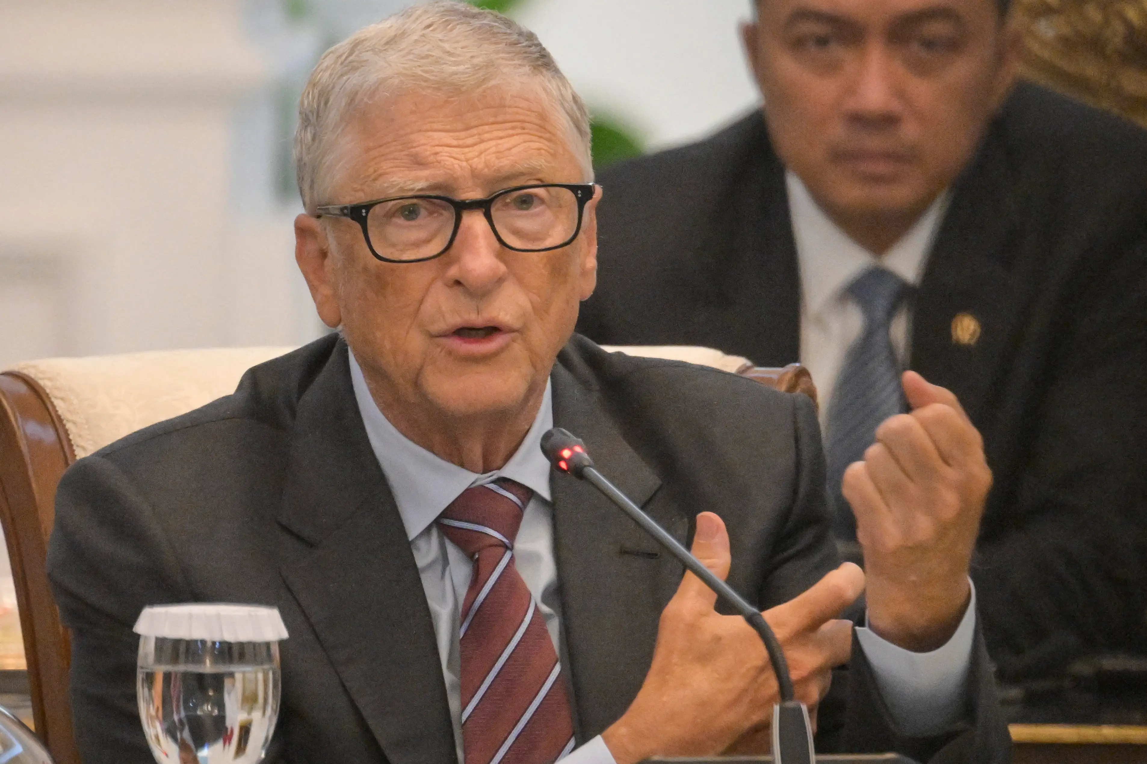 Gates has repeatedly stated that he regrets his relationship with Epstein (BAY ISMOYO/AFP via Getty Images)