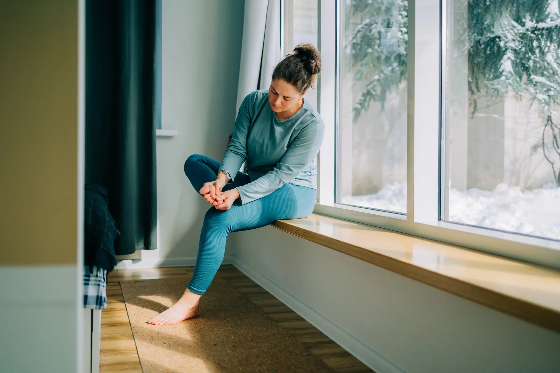 Ozempic feet is also known as Fat Pad Atrophy (Getty Stock Images)