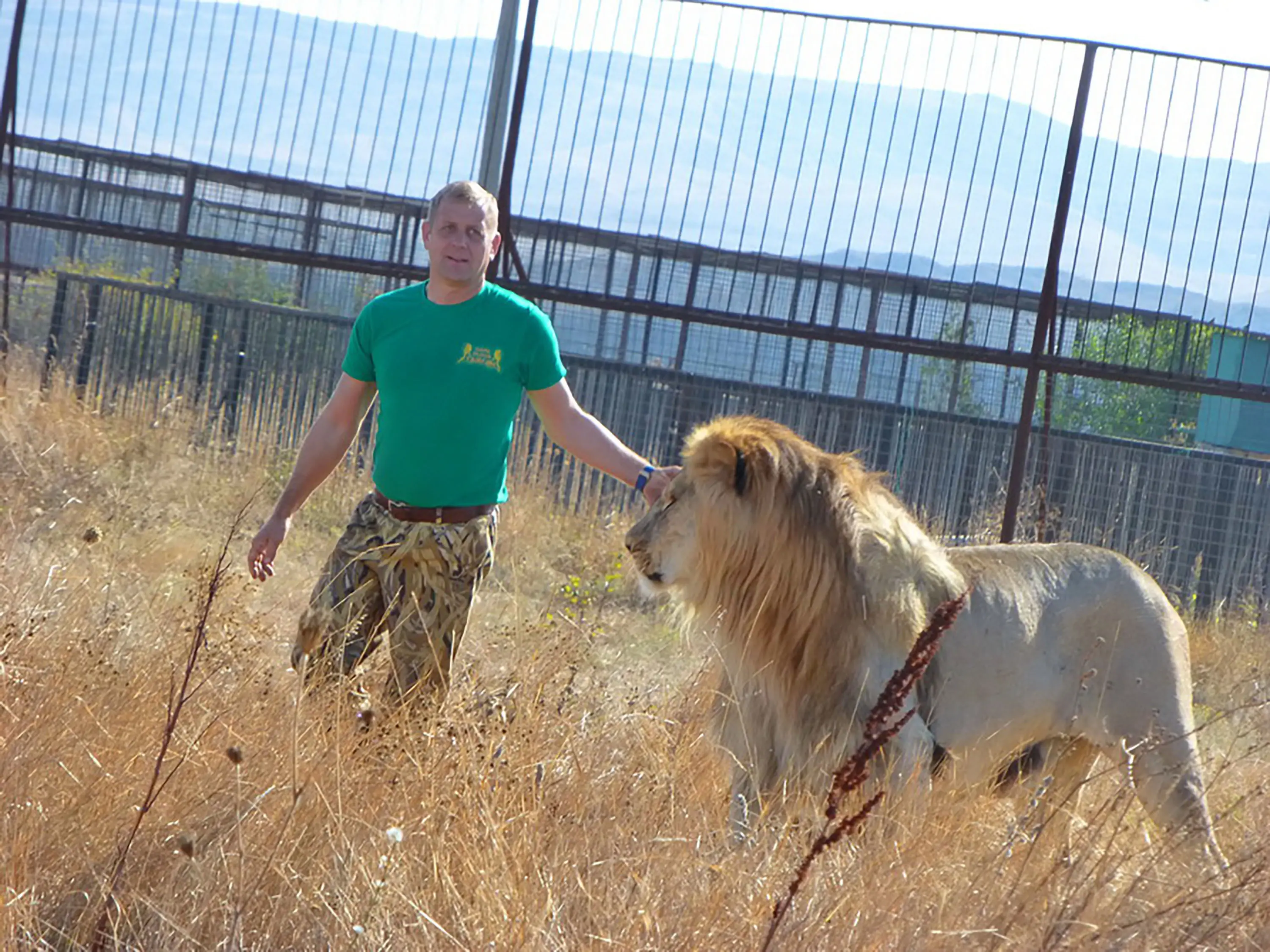 The Taigan safari park had a similar deadly incident involving the lion last year (East2West)