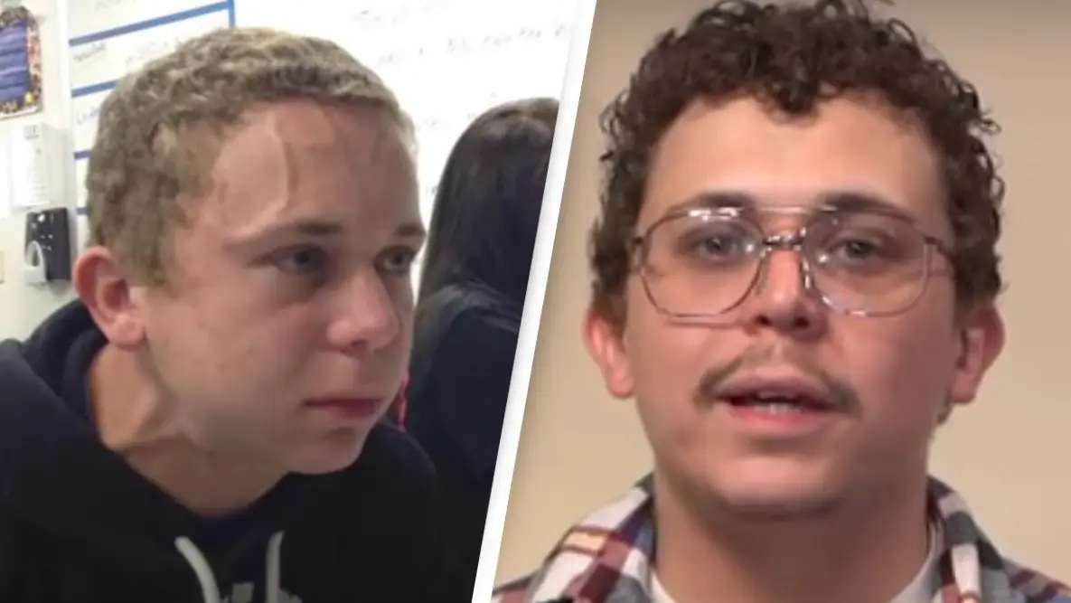 Guy from 'holds in a fart' meme explains what was really happening