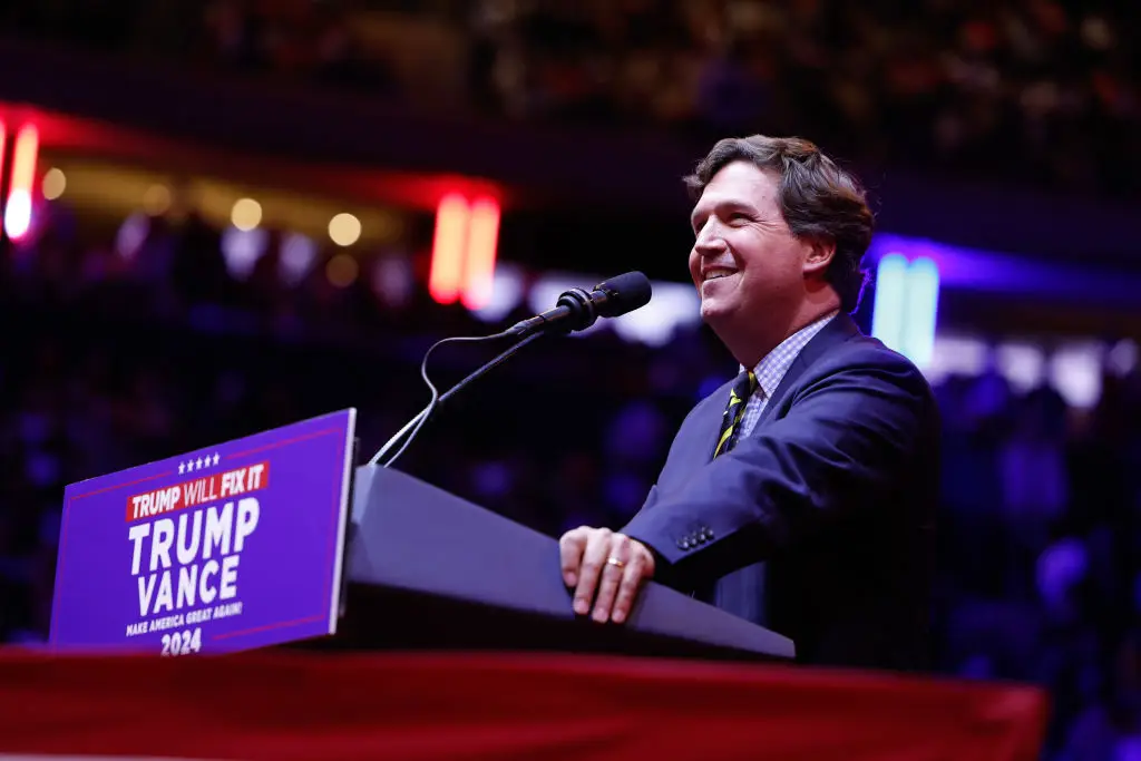 Tucker Carlson has made some pretty outlandish claims about the CIA (Anna Moneymaker/Getty Images)