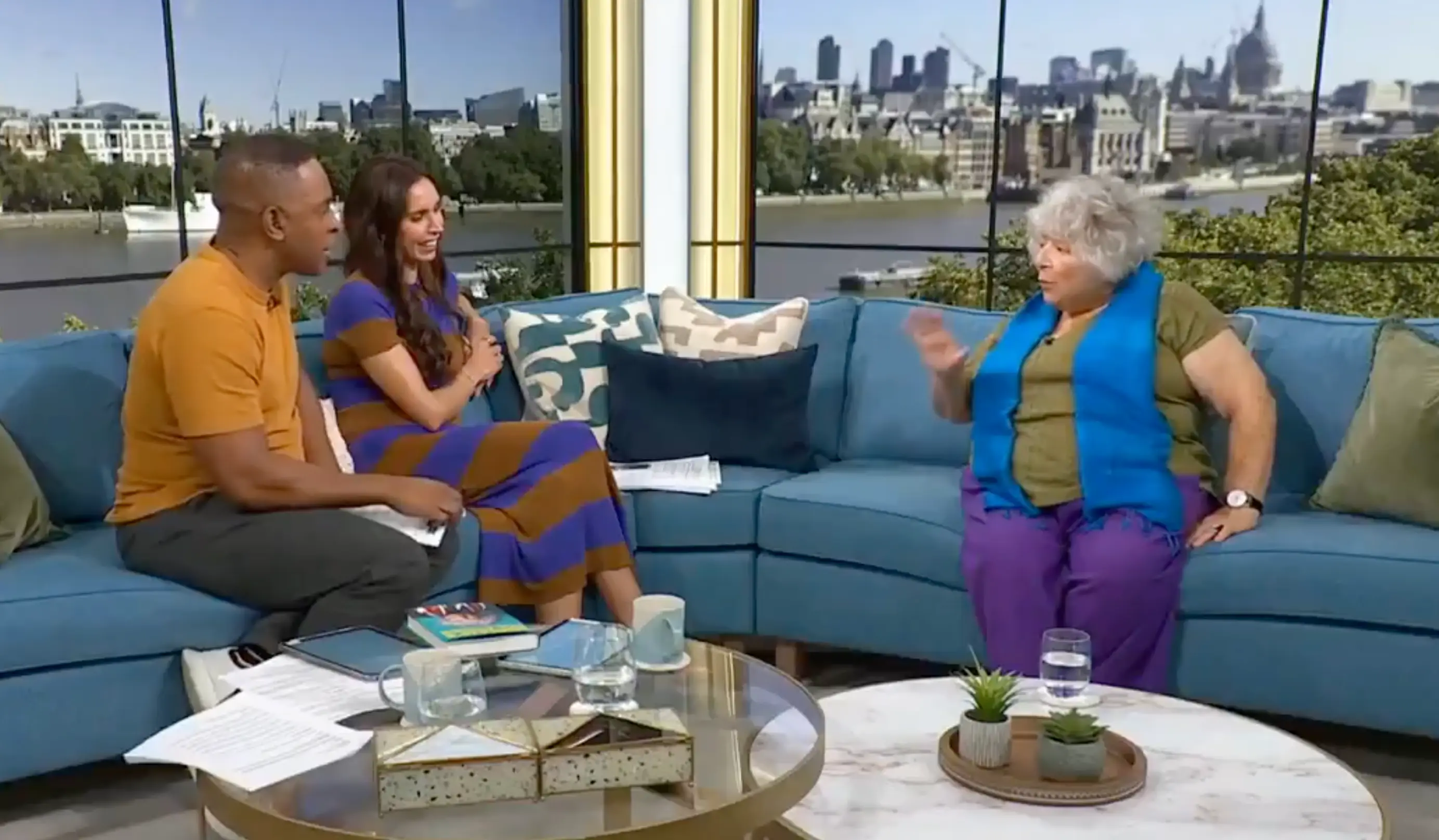 Viewers called the exchange 'uncomfortable' (ITV)