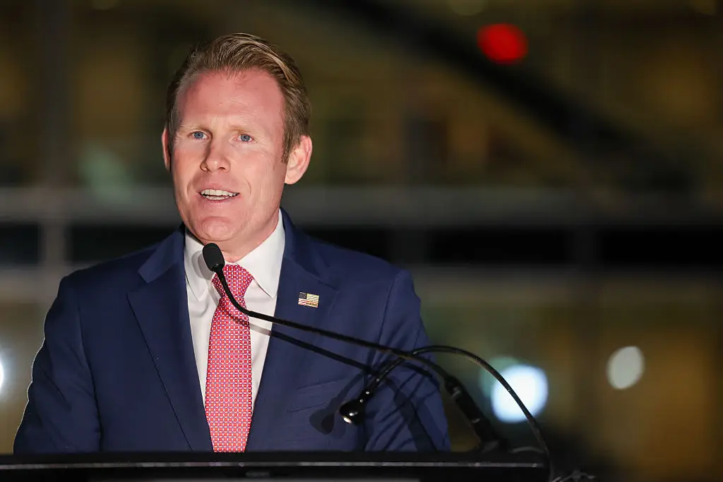 Executive director of the White House's Task Force for the World Cup Andrew Giuliani said the decision to ban Somali referee Omar Artan was the right one  (Photo by Ira L. Black - FIFA/FIFA via Getty Images)
