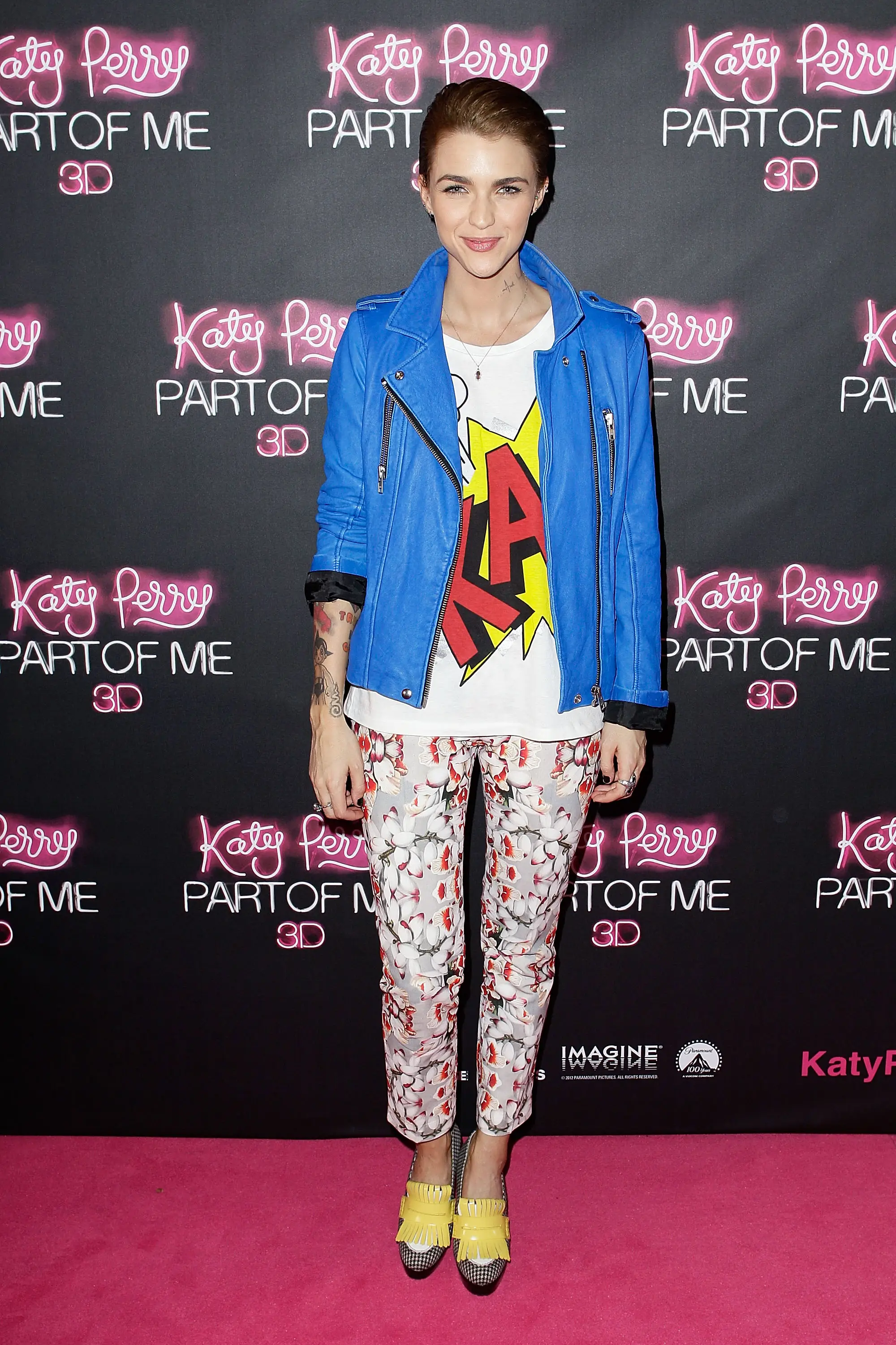 Rose pictured at the 'Katy Perry: Part Of Me' Australian premiere in 2012 (Brendon Thorne/Getty Images)