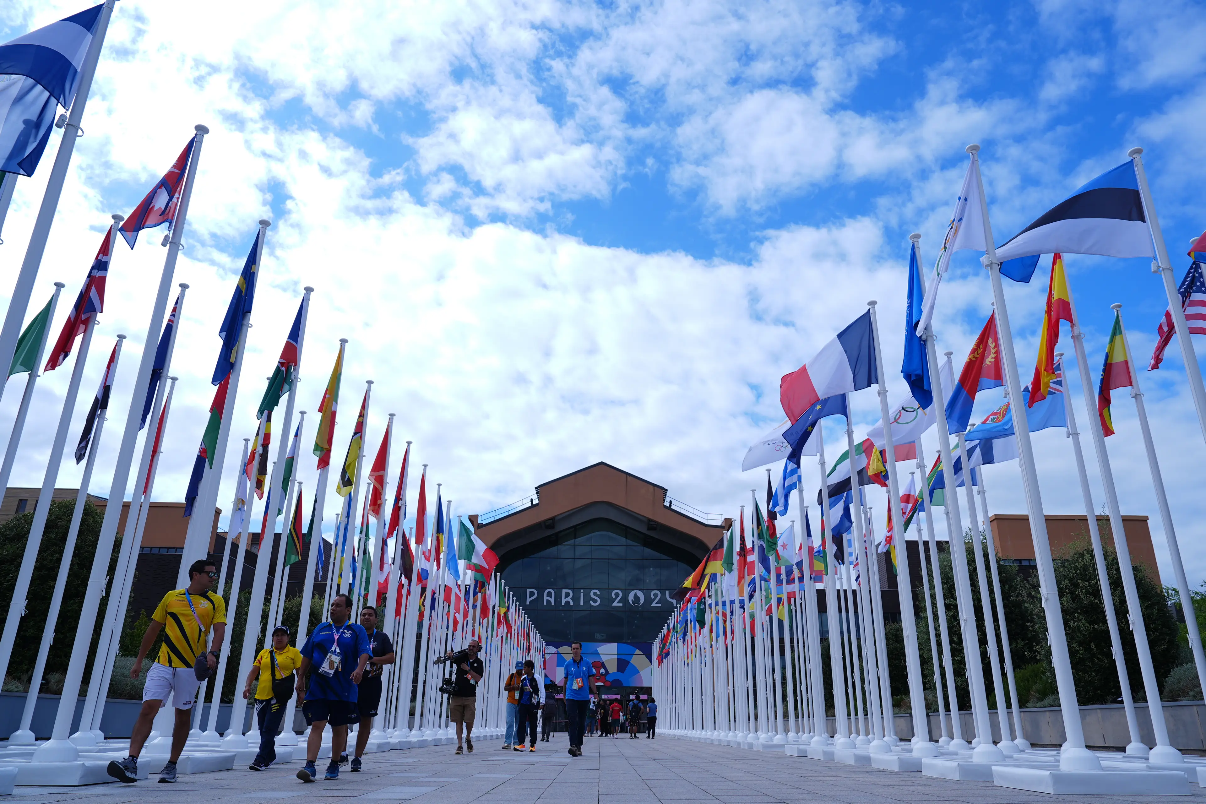 France spent about $1.63 billion to build the Olympic Village. (Zhao Wenyu/China News Service/VCG via Getty Images)