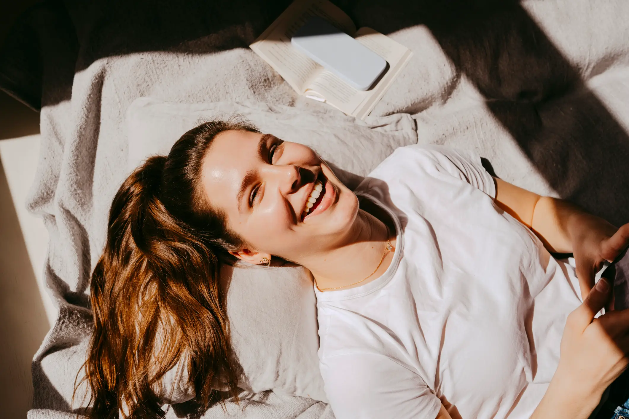 Laughing uncontrollably in the bedroom can be off-putting but it's normal (Getty Stock Image)